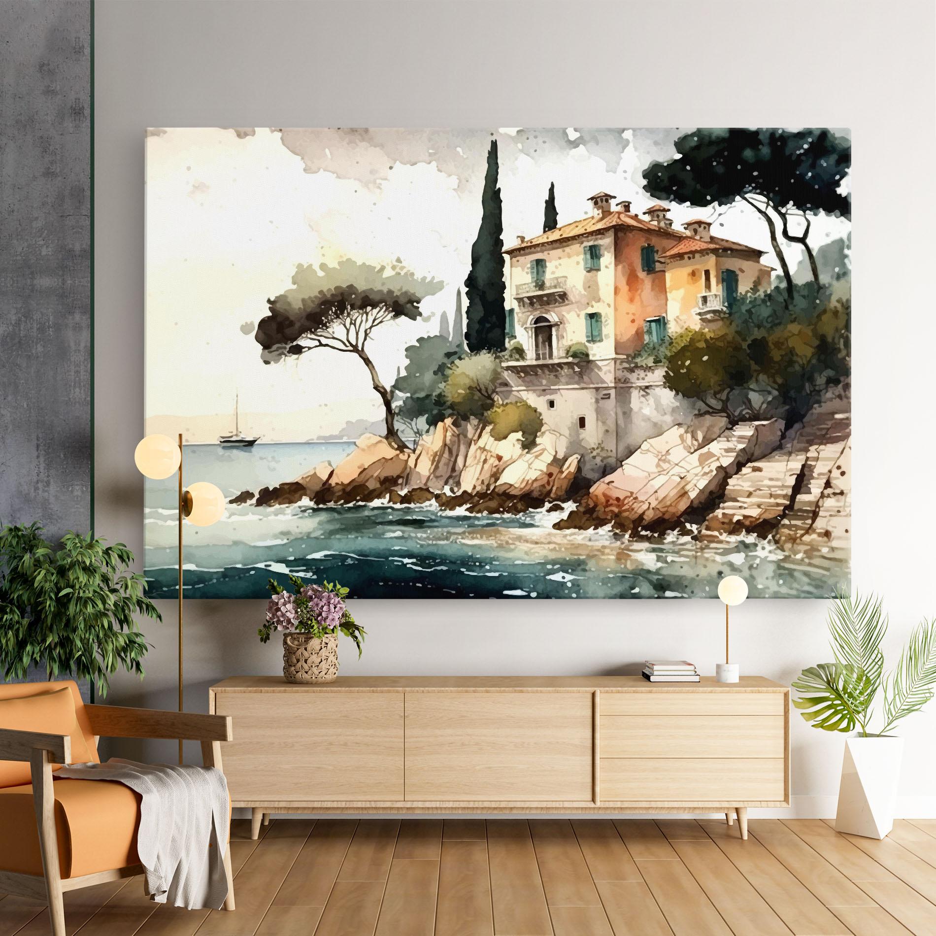 Leinwandbild Stunning Painting mockup 9