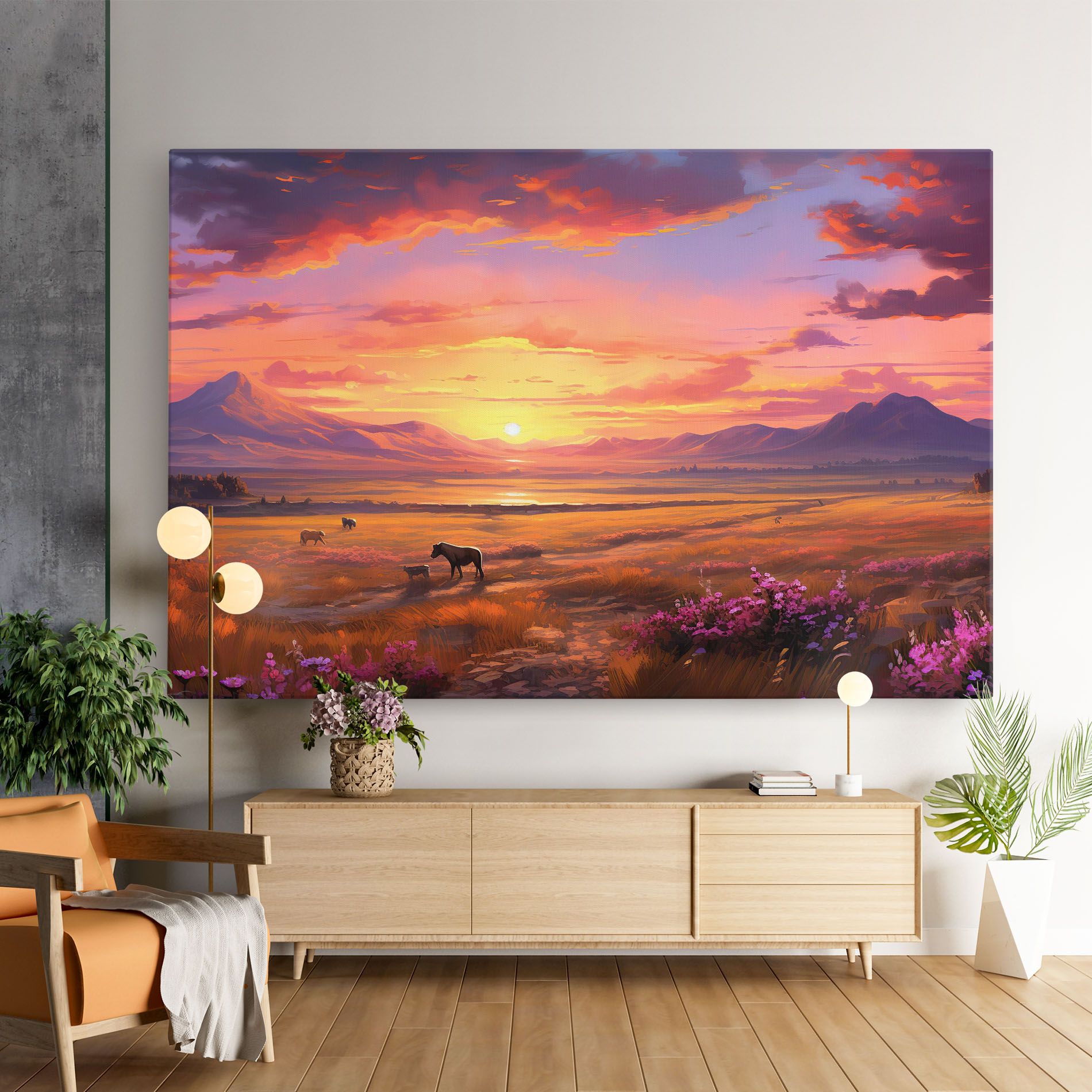 Wild Horses Art mockup 9