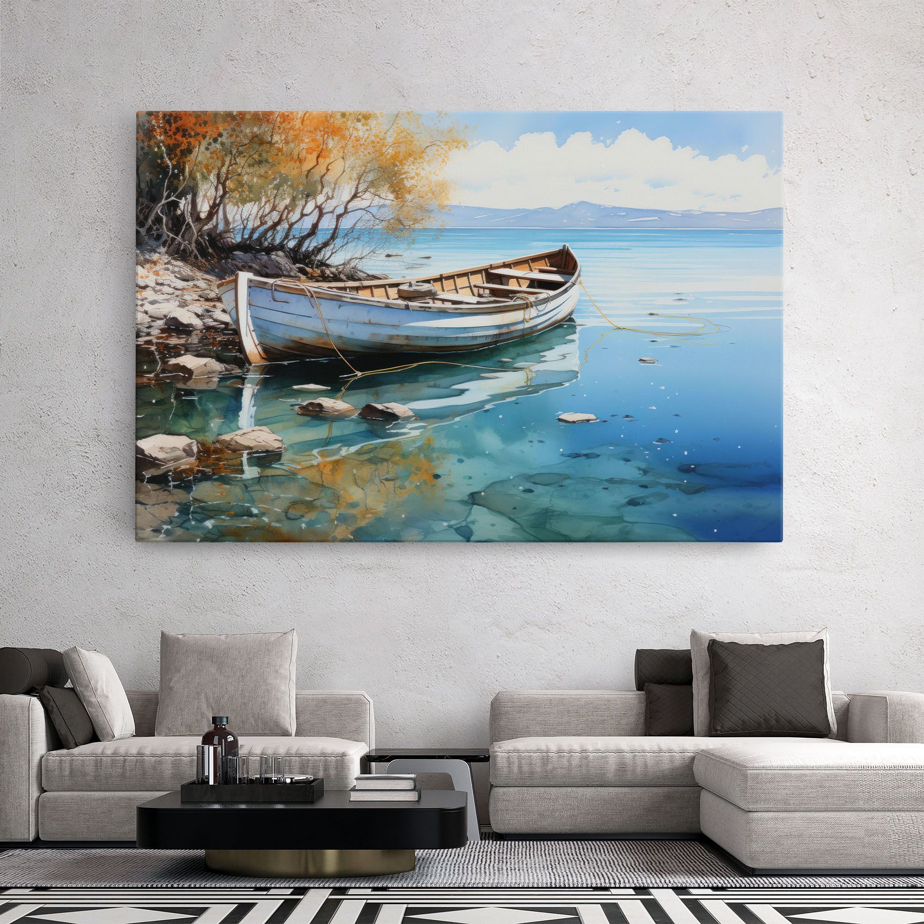 Sailing Boat mockup 2
