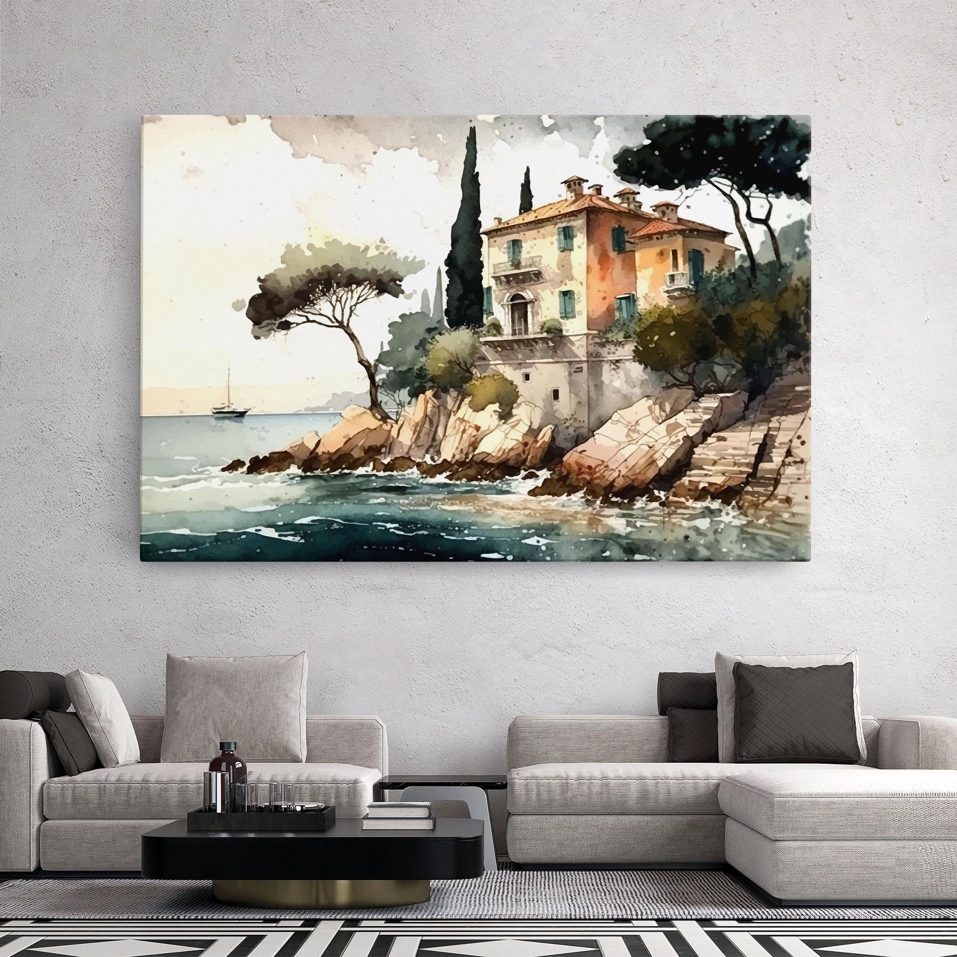 Leinwandbild Stunning Painting mockup 2