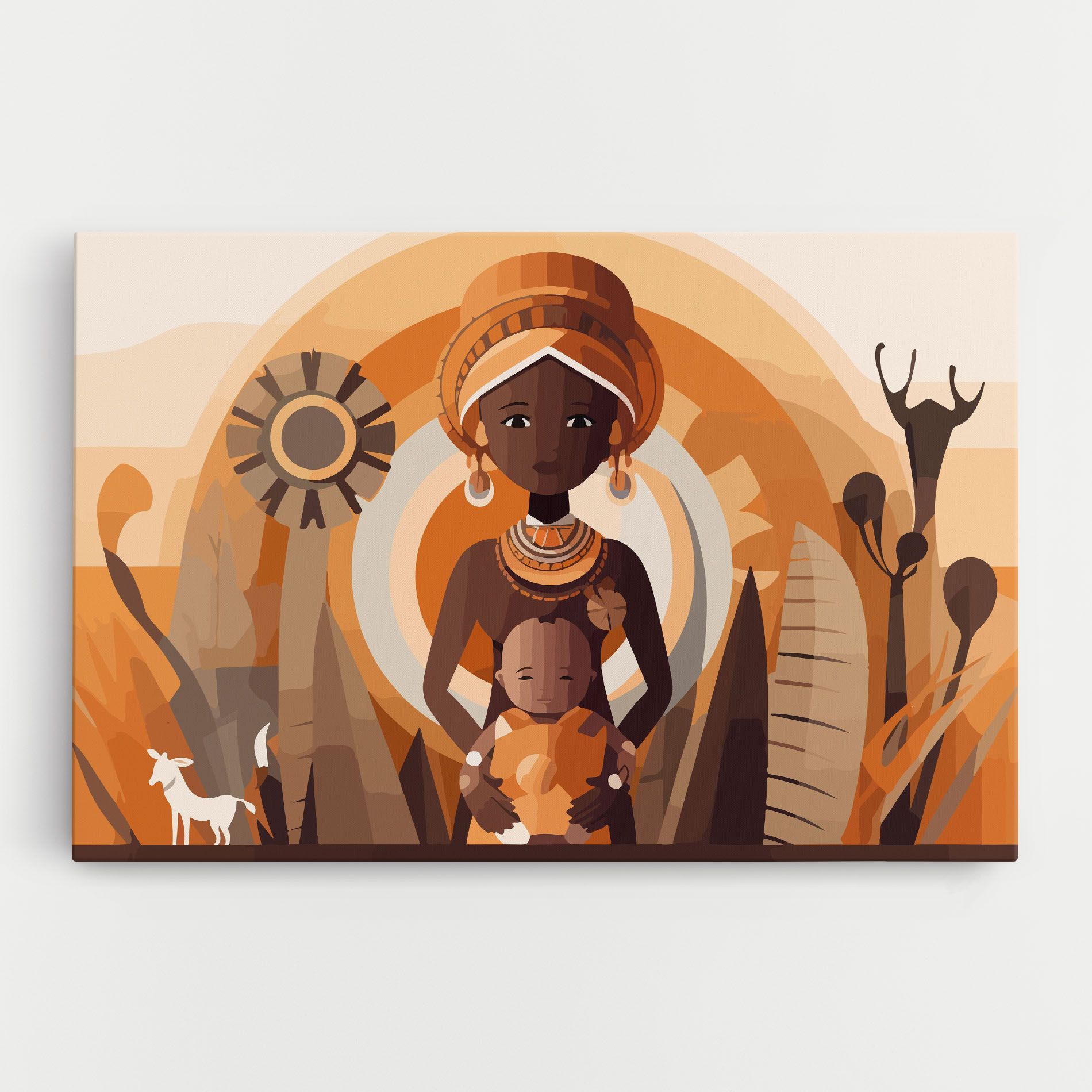 African Baby mockup 0