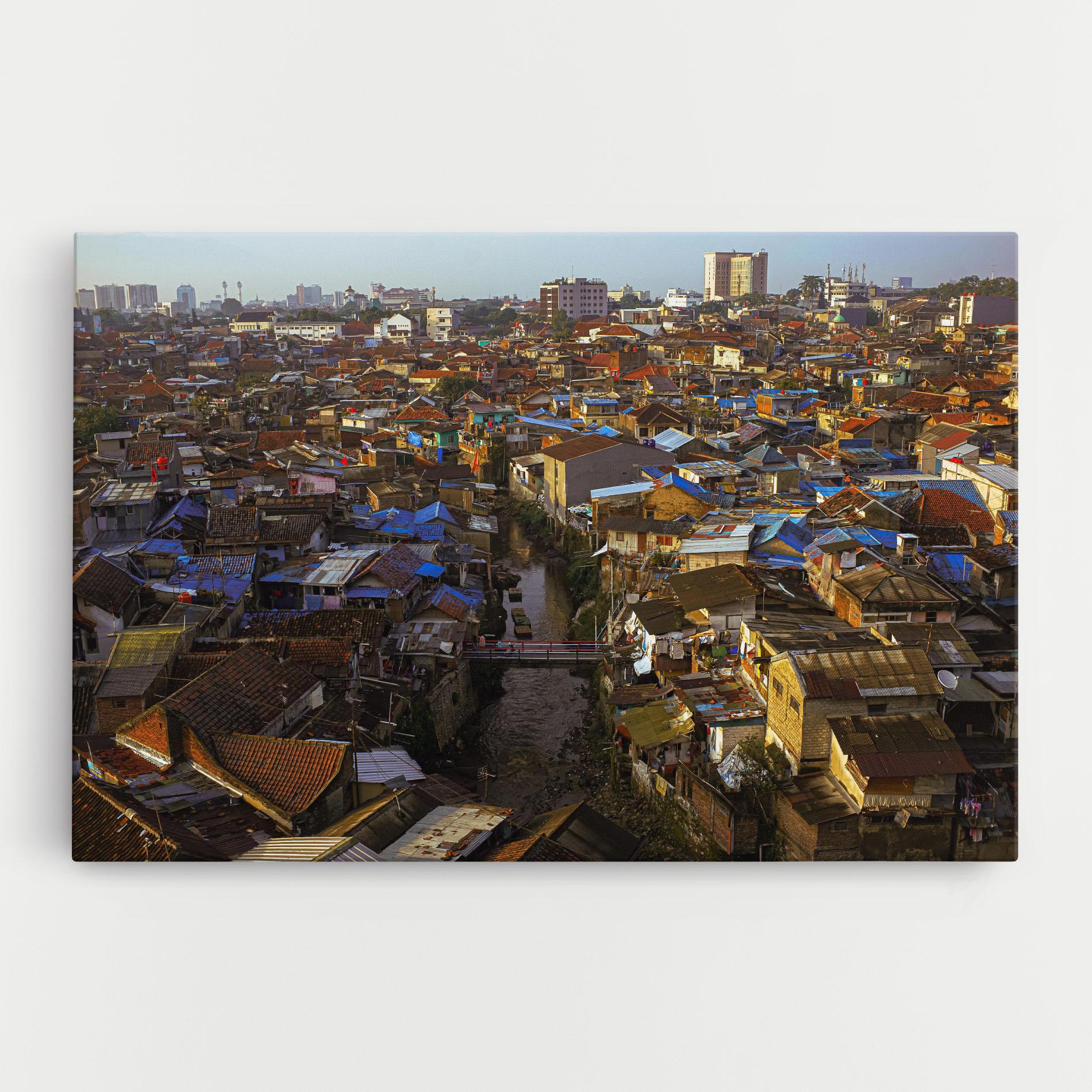 Leinwandbild Bandung Golden Hour mockup 0