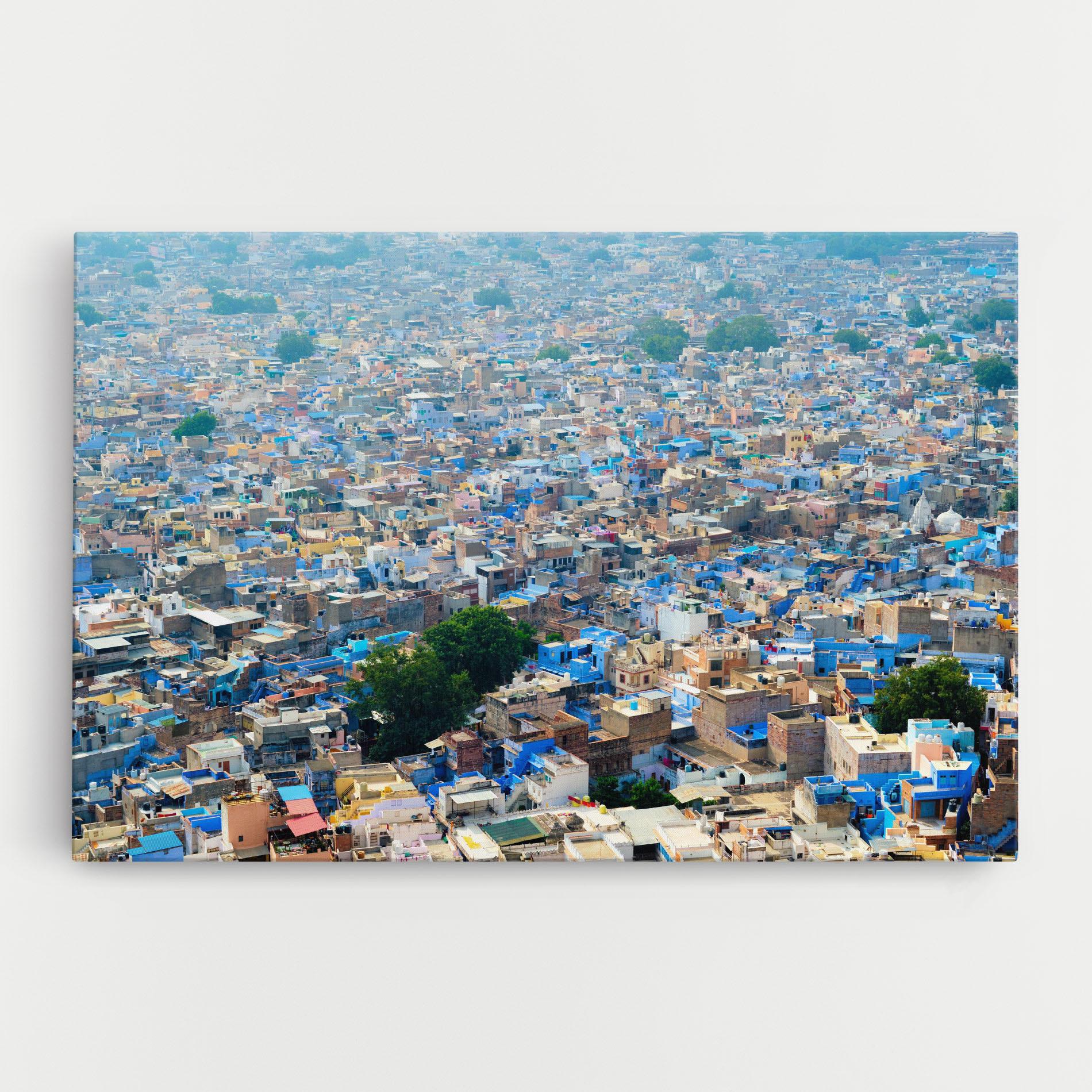 Leinwandbild Rajasthan India Buildings mockup 0