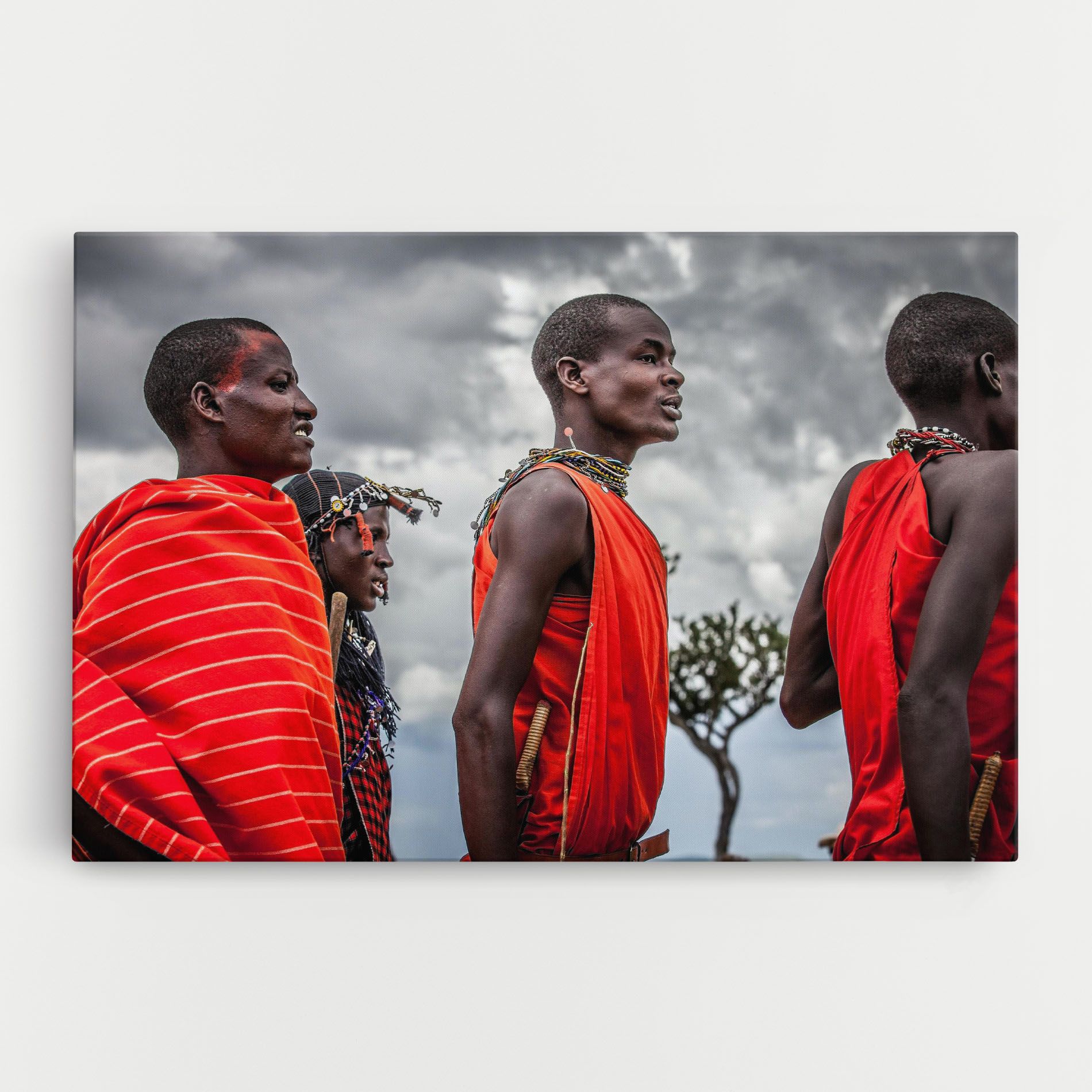 Red African Clothes mockup 0
