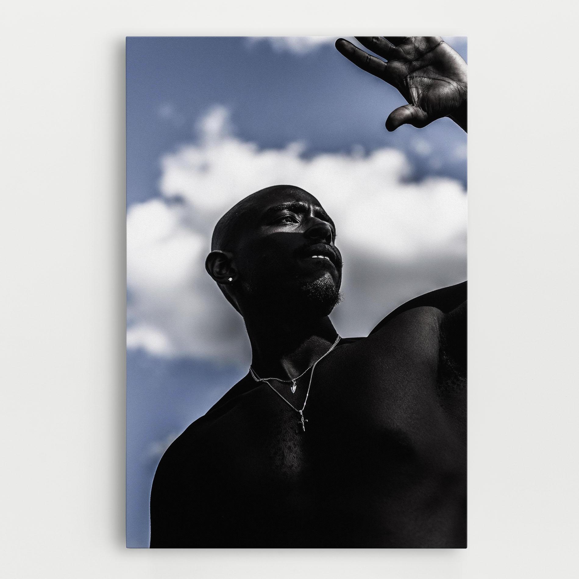 Leinwandbild African Blue Sky mockup 0