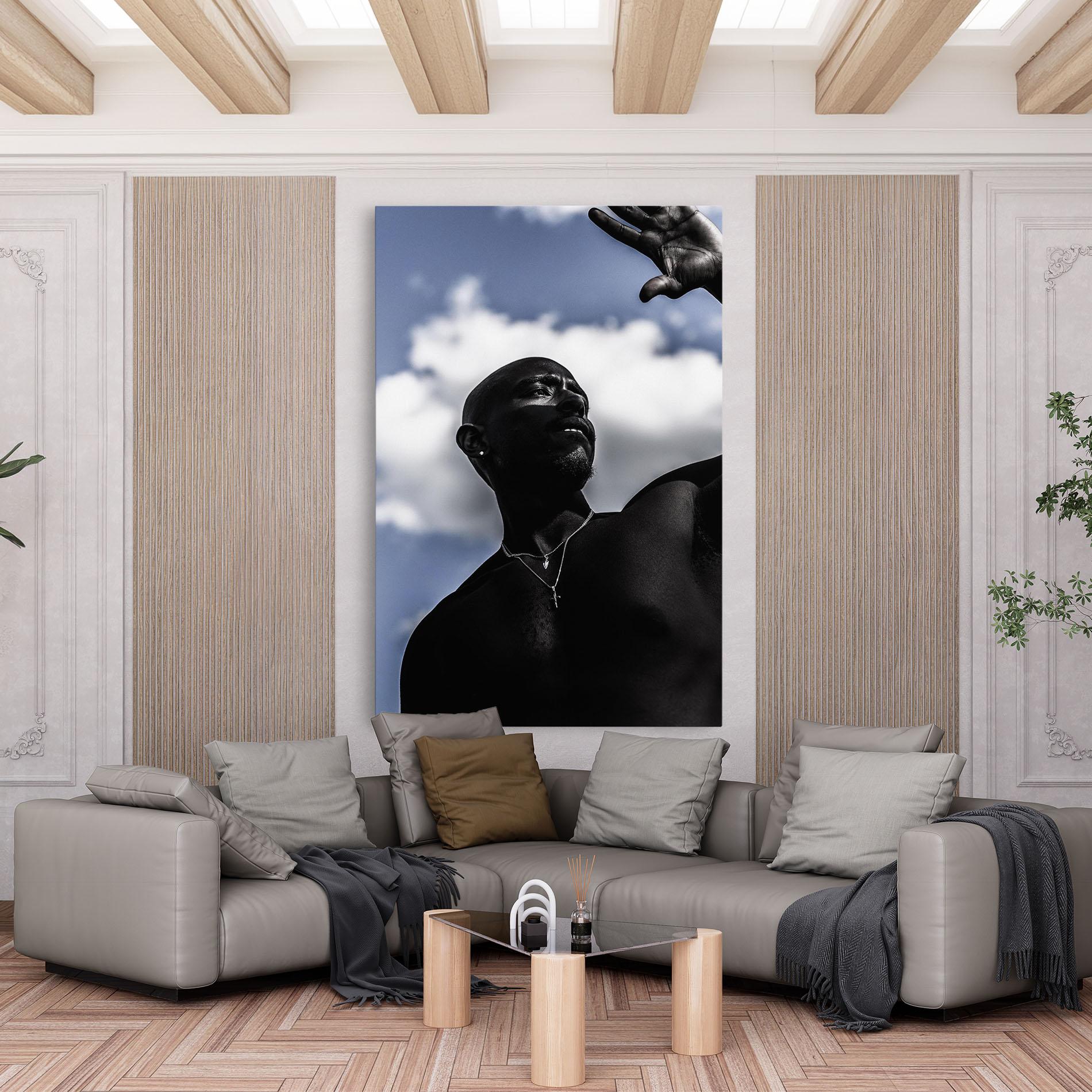 Leinwandbild African Blue Sky mockup 6