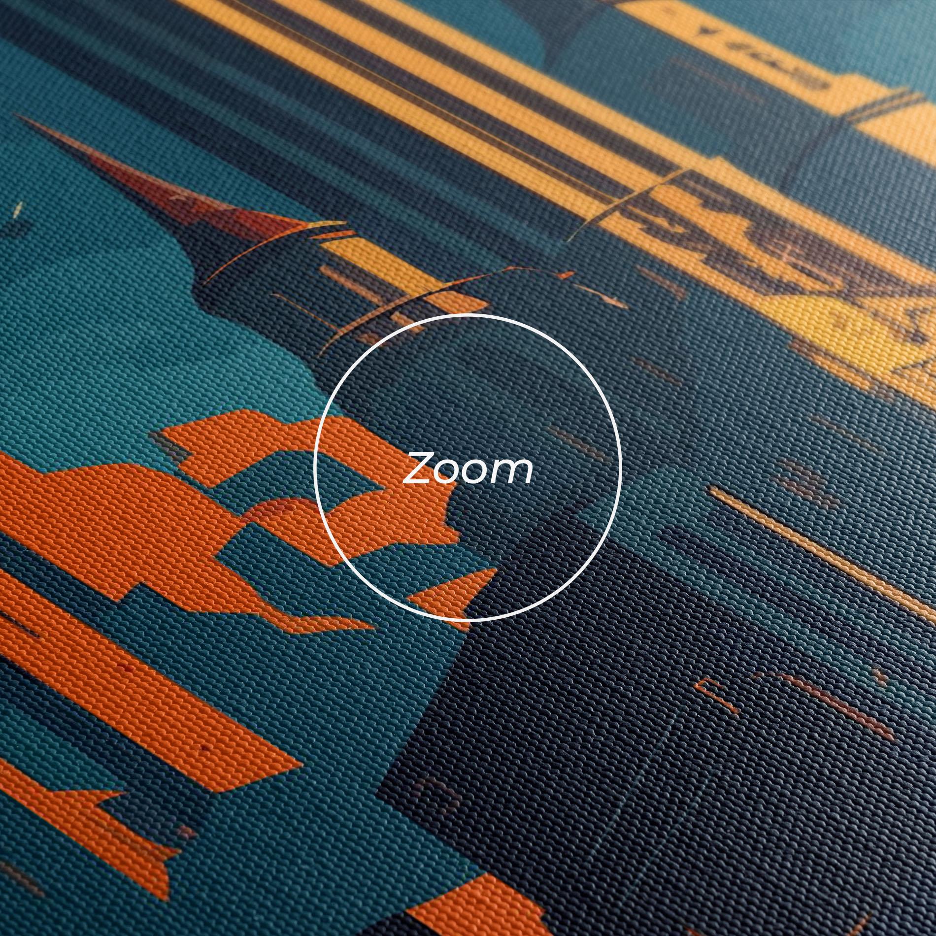 Leinwandbild African Tower mockup 3