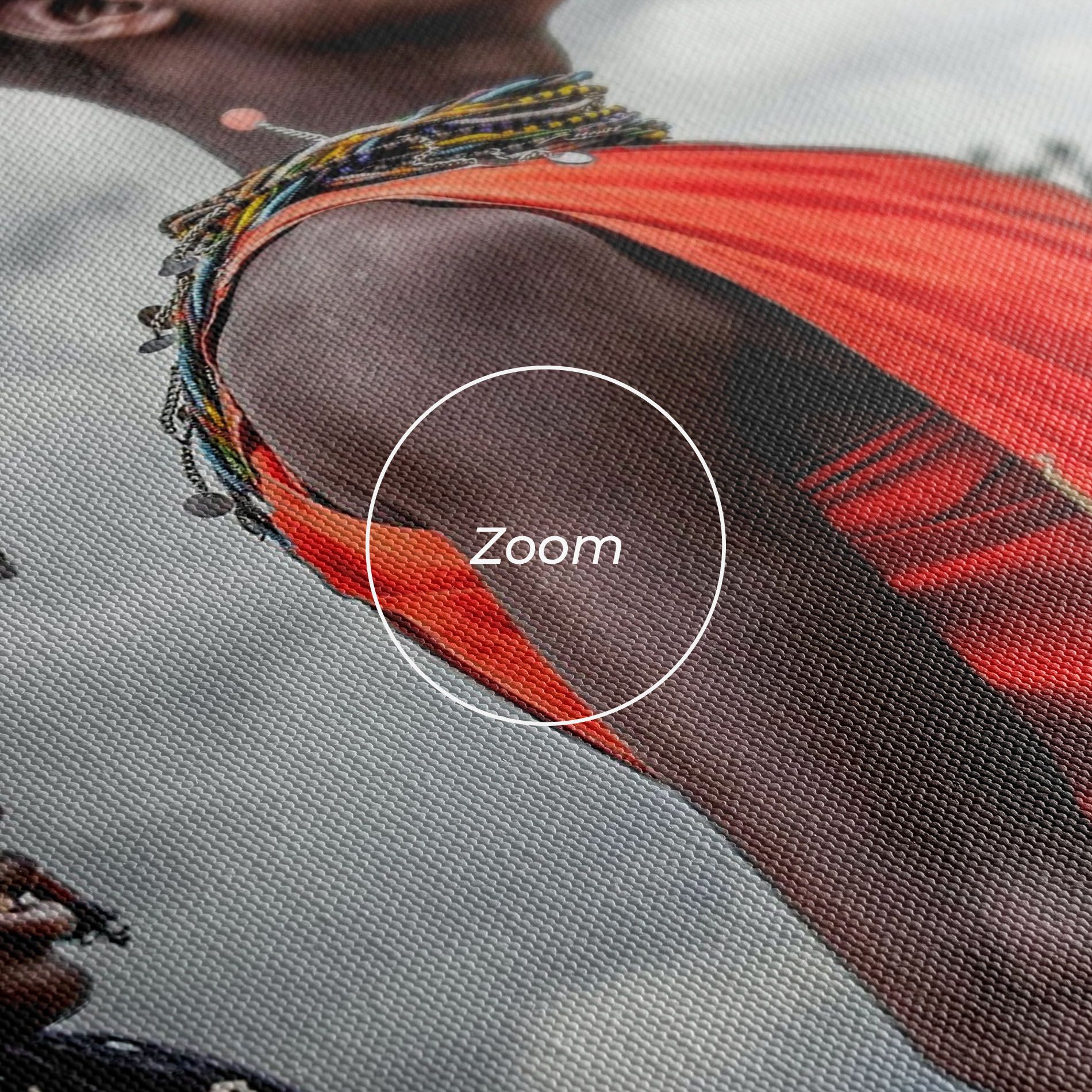 Red African Clothes mockup 3