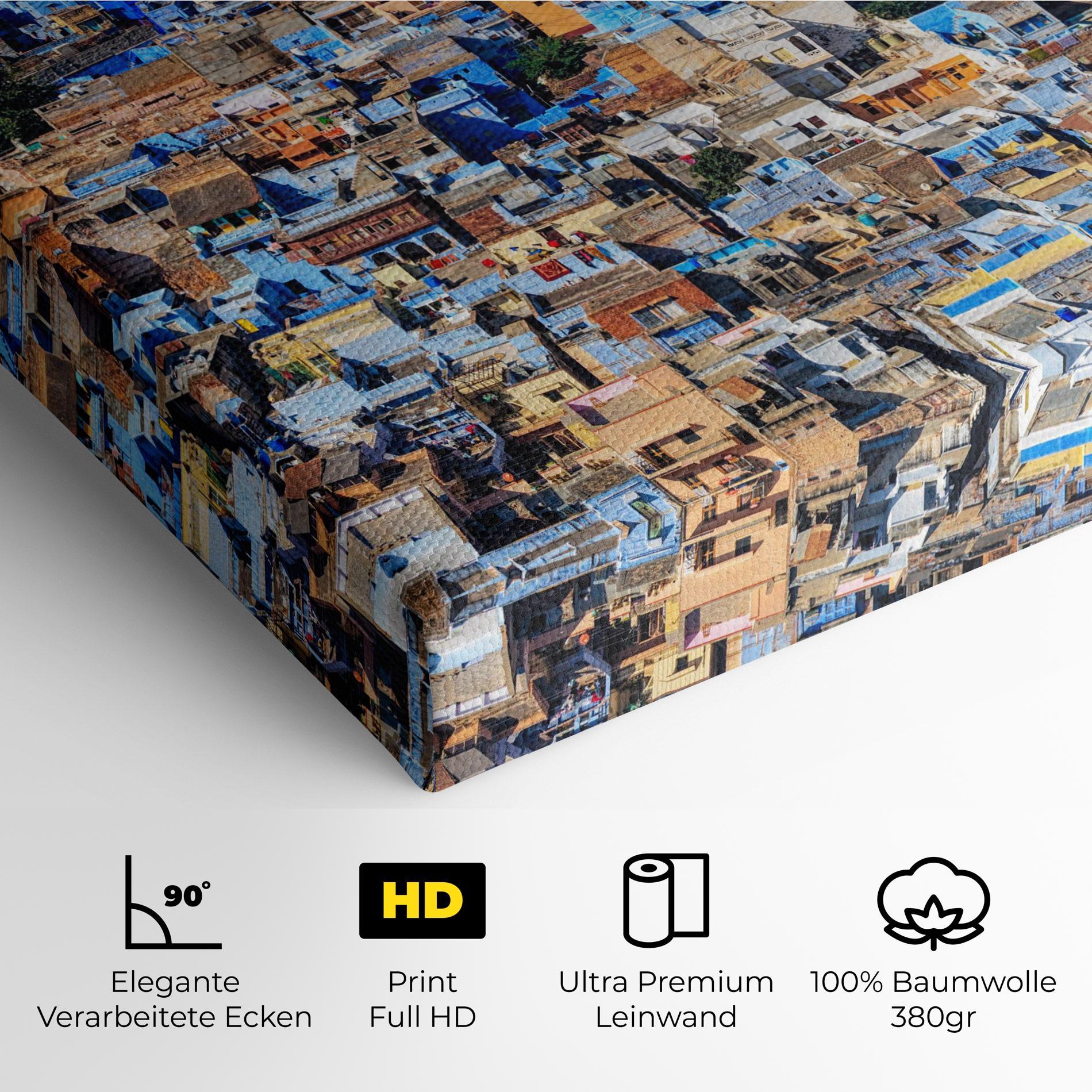 Leinwandbild Brahmin Houses mockup 4