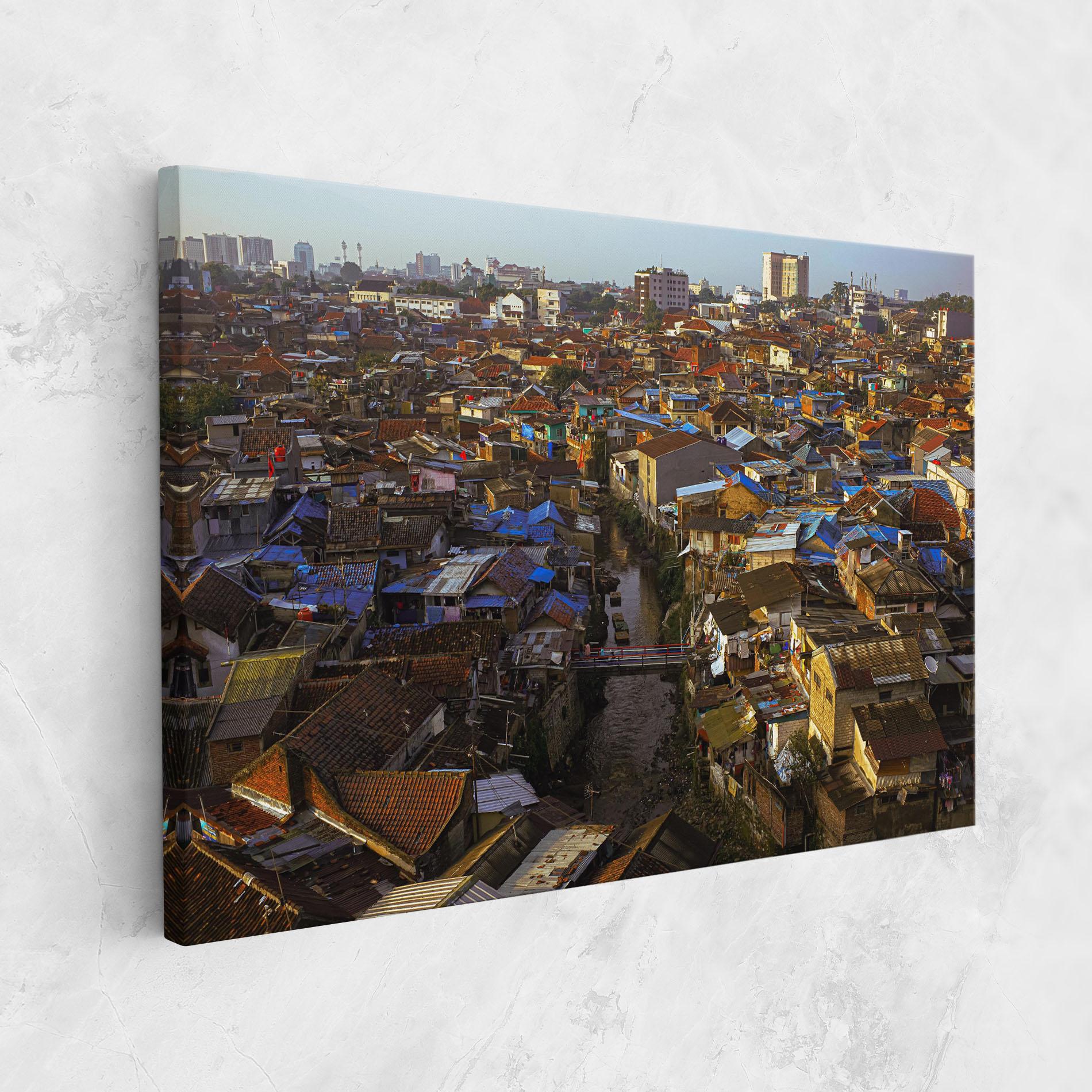Leinwandbild Bandung Golden Hour mockup 1