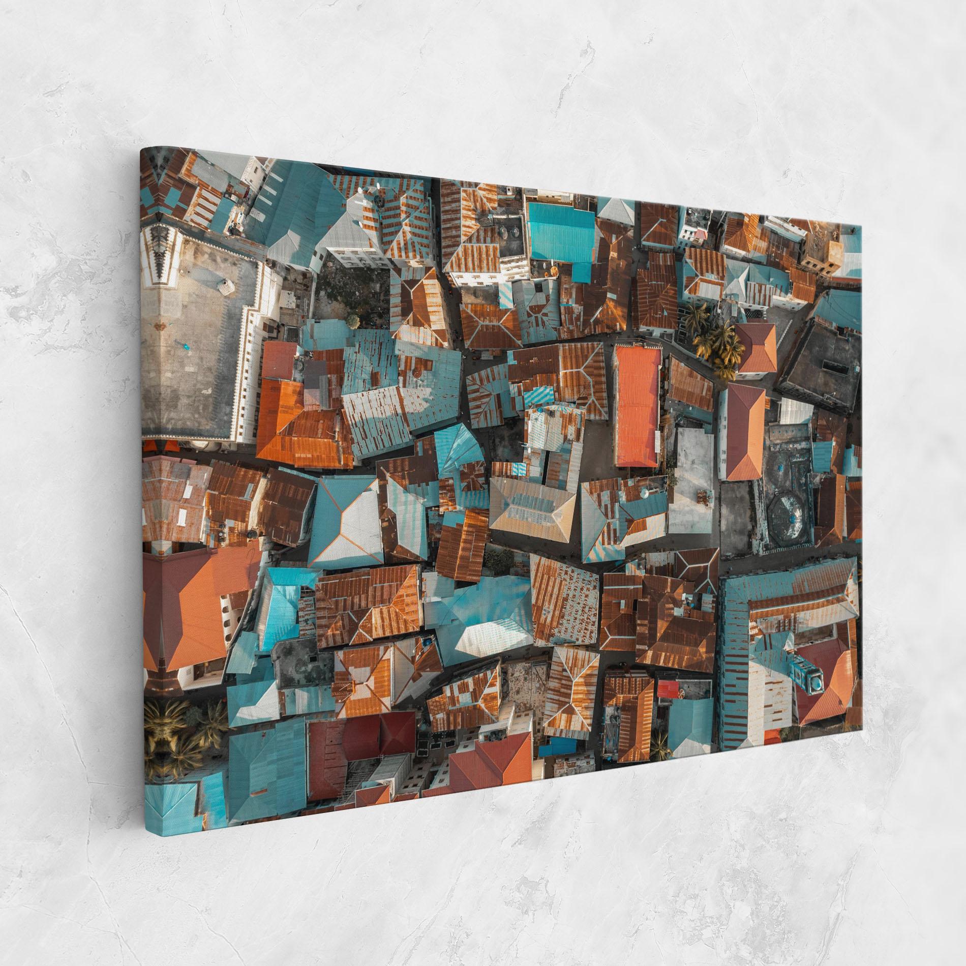 Leinwandbild Island Tanzania mockup 1