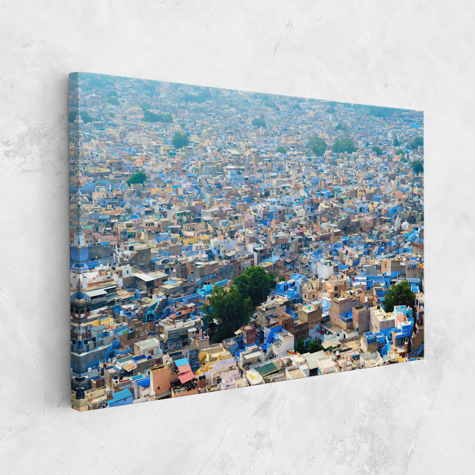 Leinwandbild Rajasthan India Buildings mockup 1