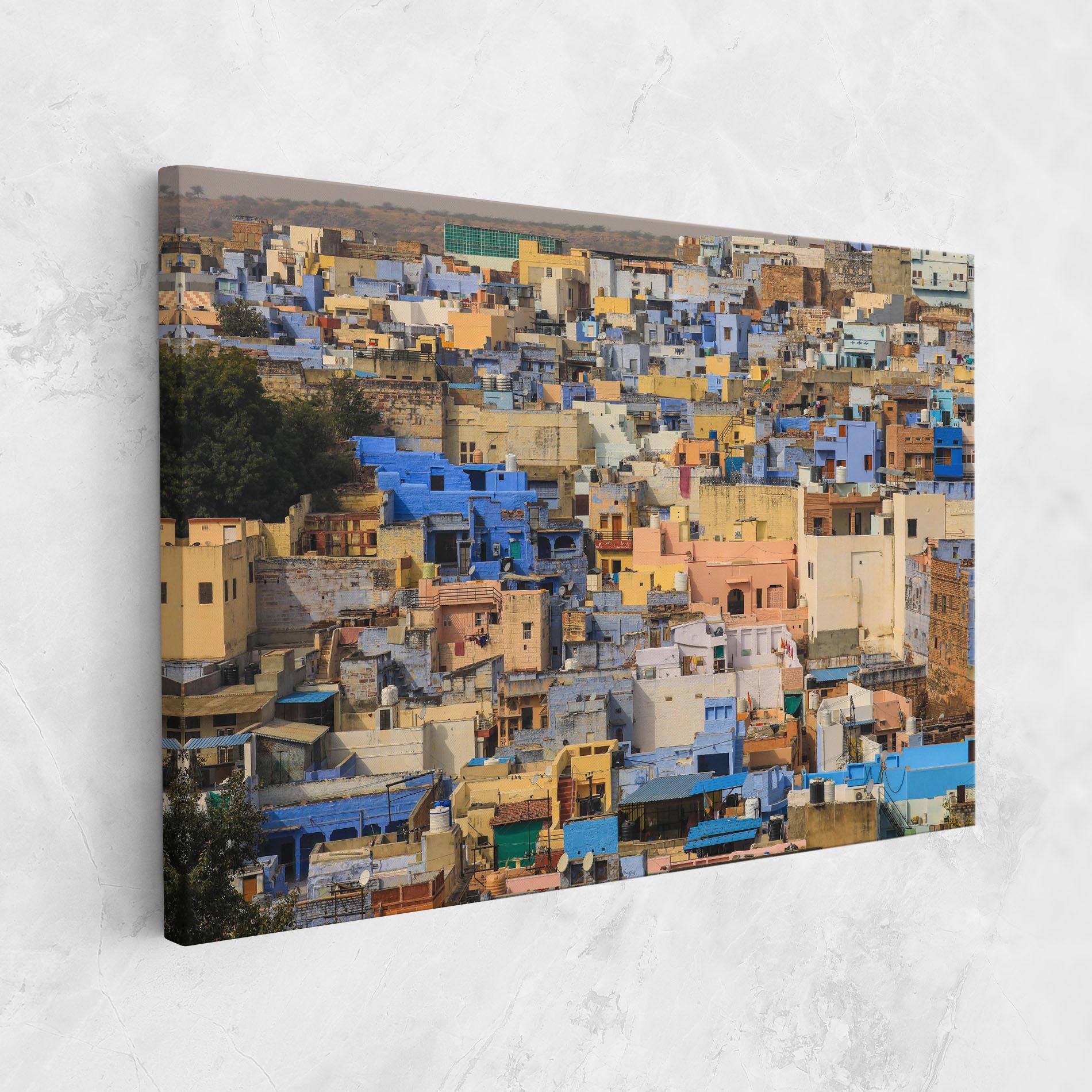 Leinwandbild Rajasthan View India mockup 1