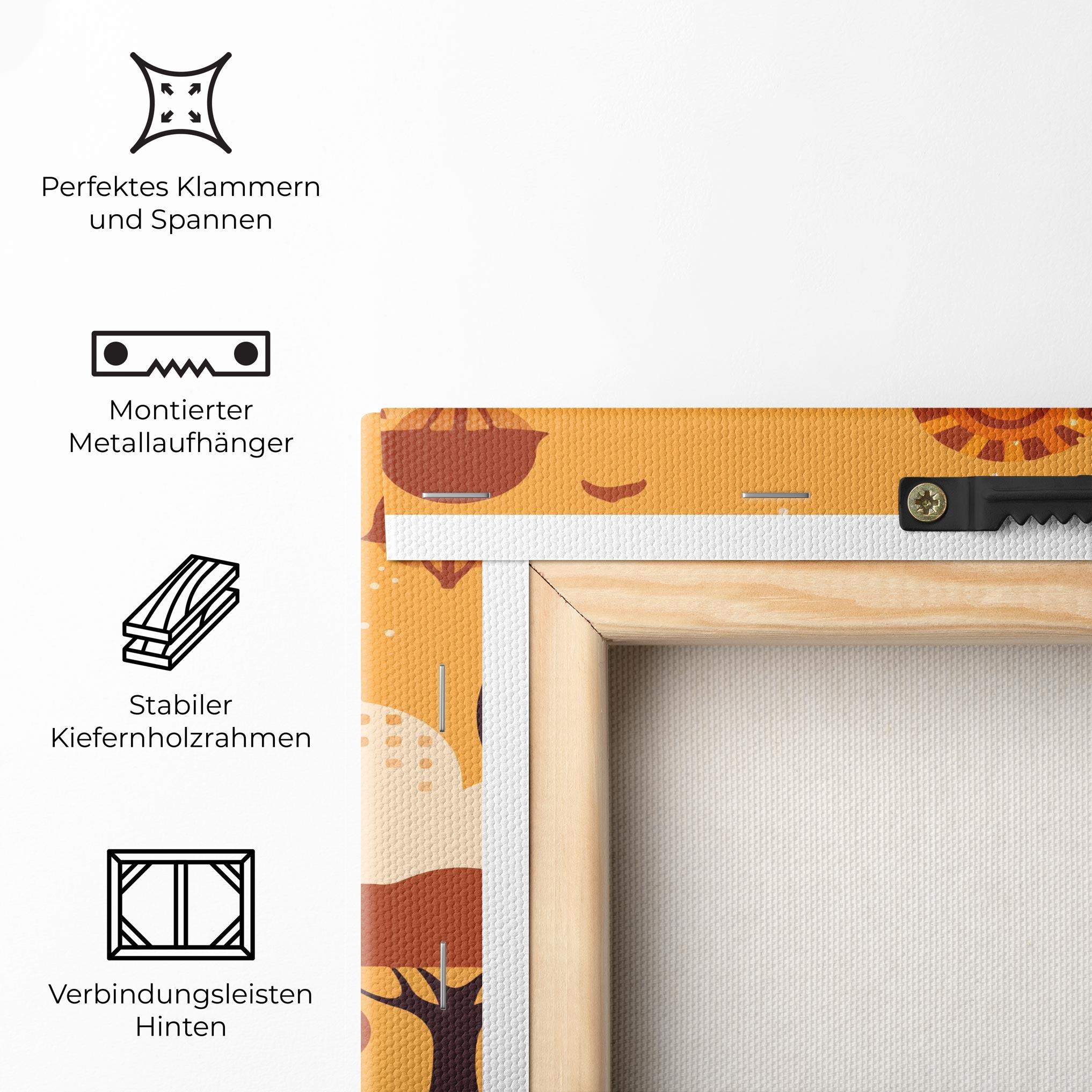 Leinwandbild African Art mockup 5