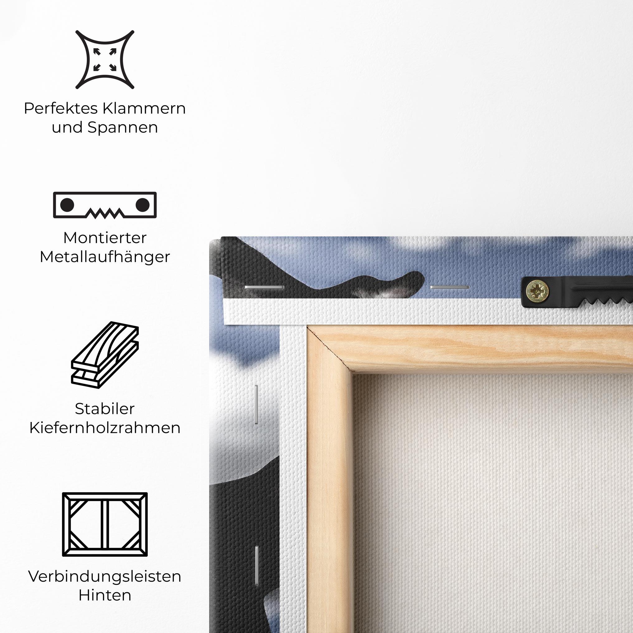 Leinwandbild African Blue Sky mockup 5