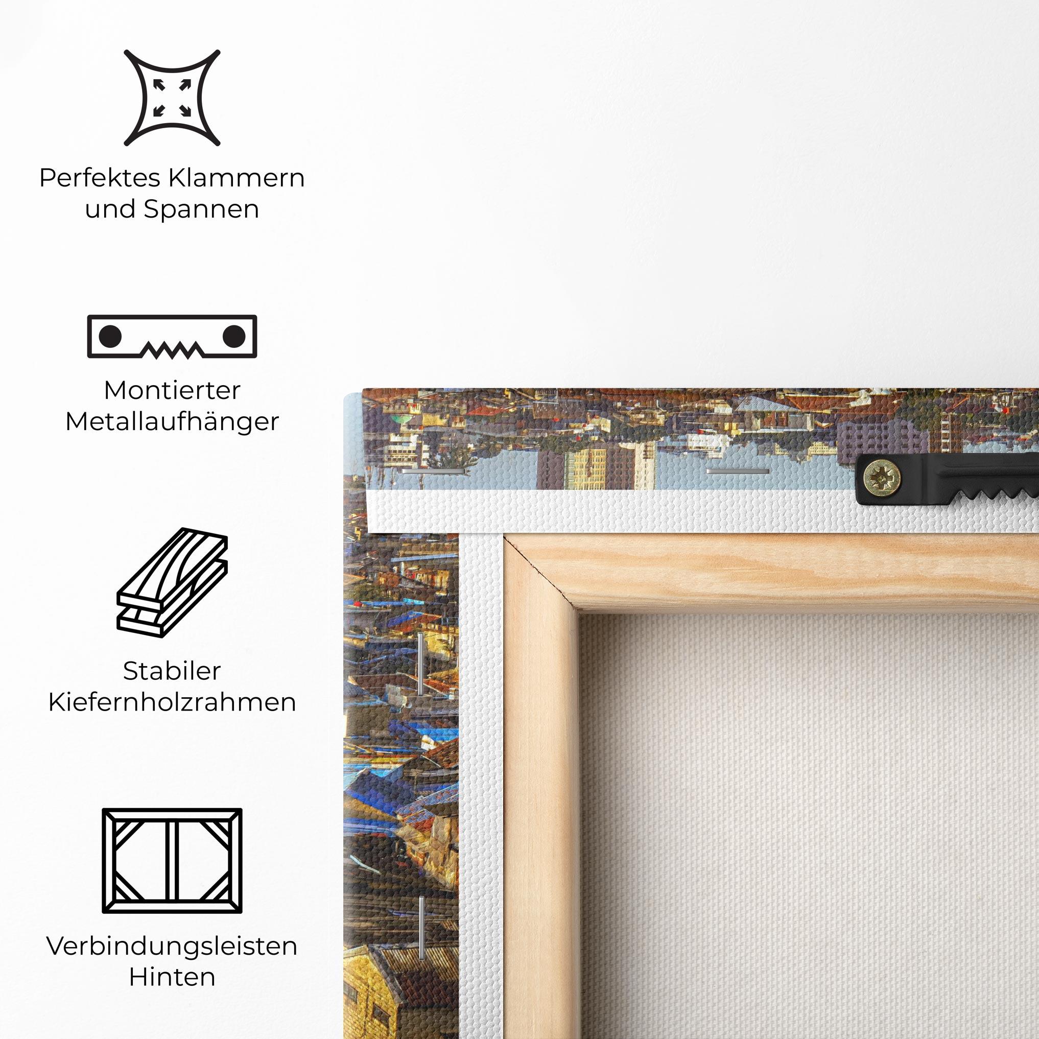 Leinwandbild Bandung Golden Hour mockup 5