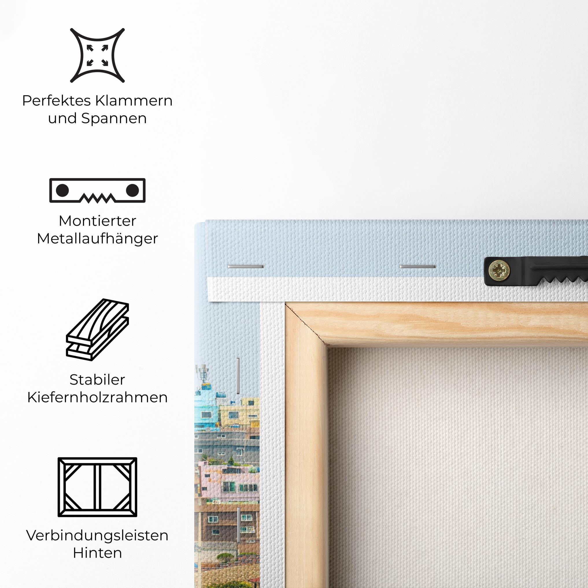 Leinwandbild Gamcheon Culture mockup 5