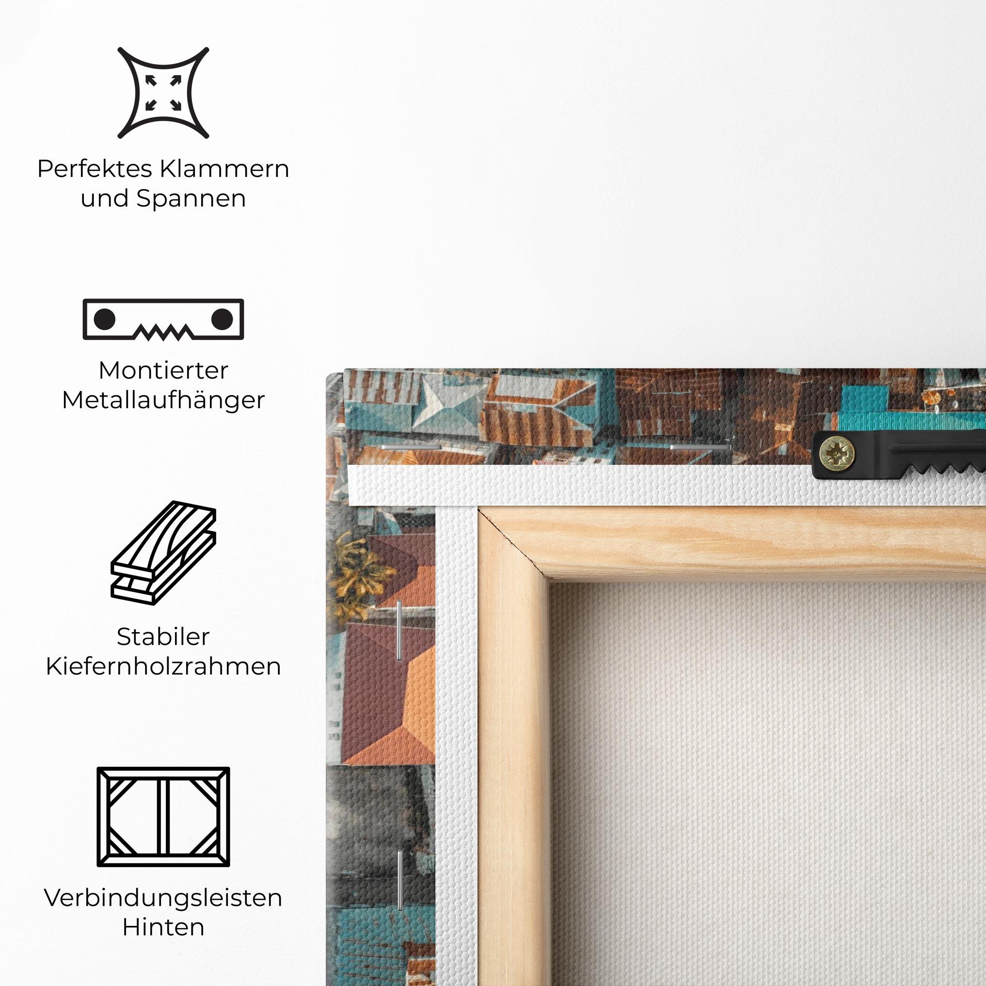 Leinwandbild Island Tanzania mockup 5