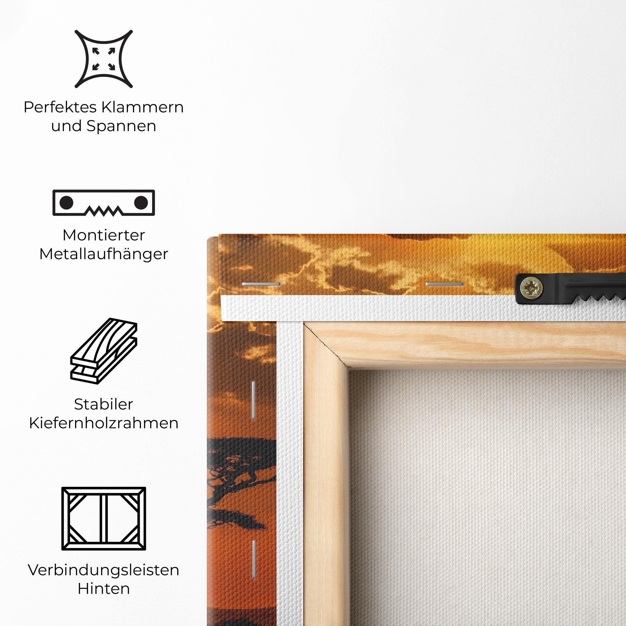 Leinwandbild Mesmerizing View mockup 5