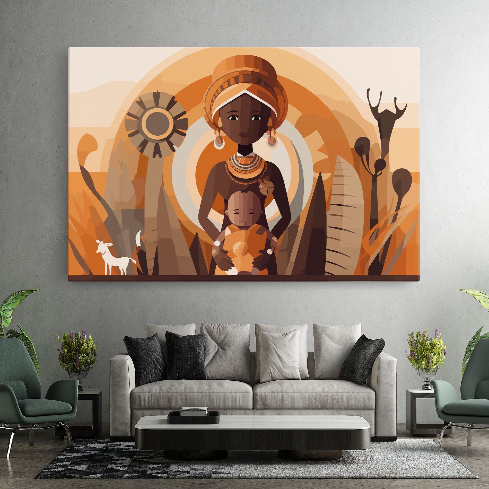 African Baby mockup 7