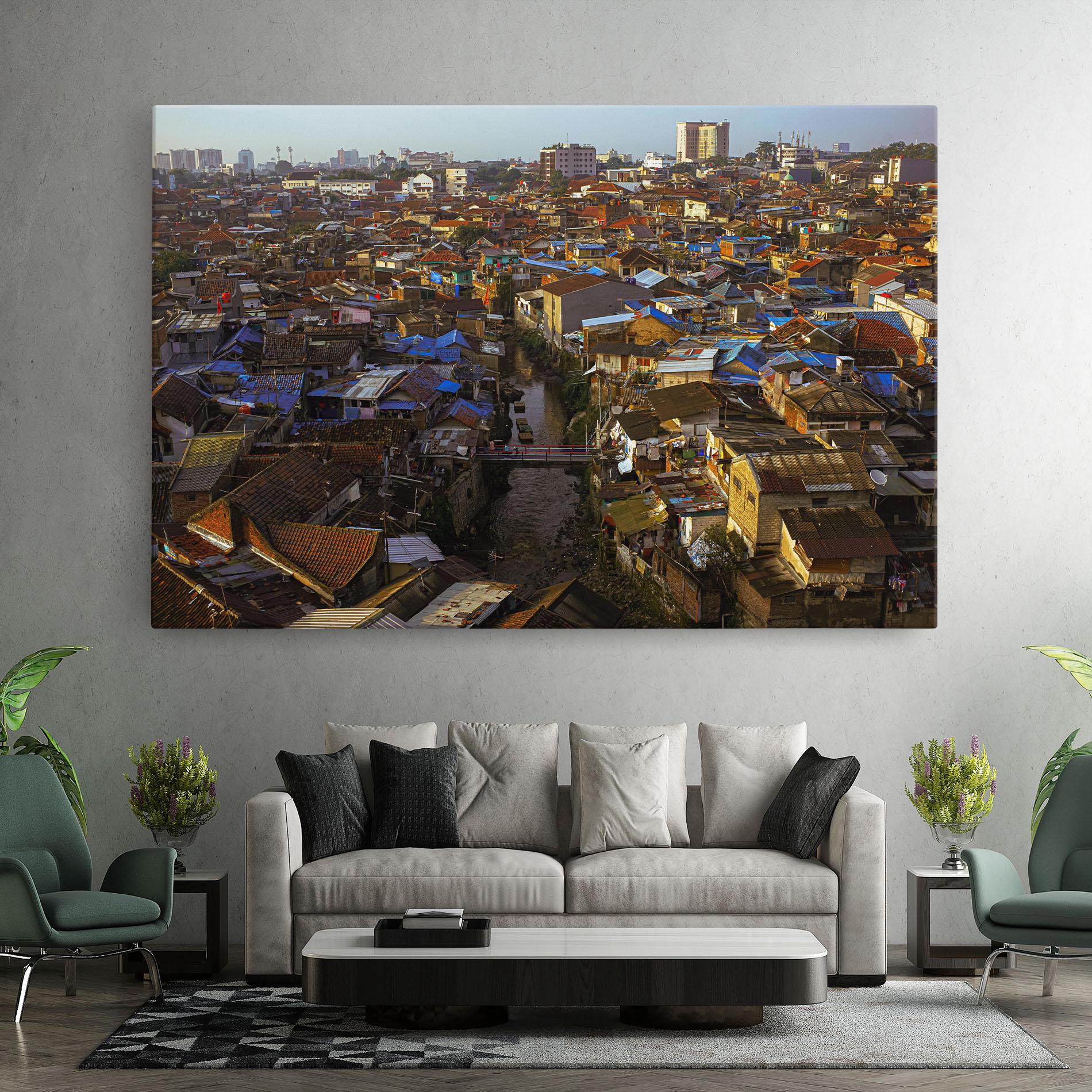 Leinwandbild Bandung Golden Hour mockup 7