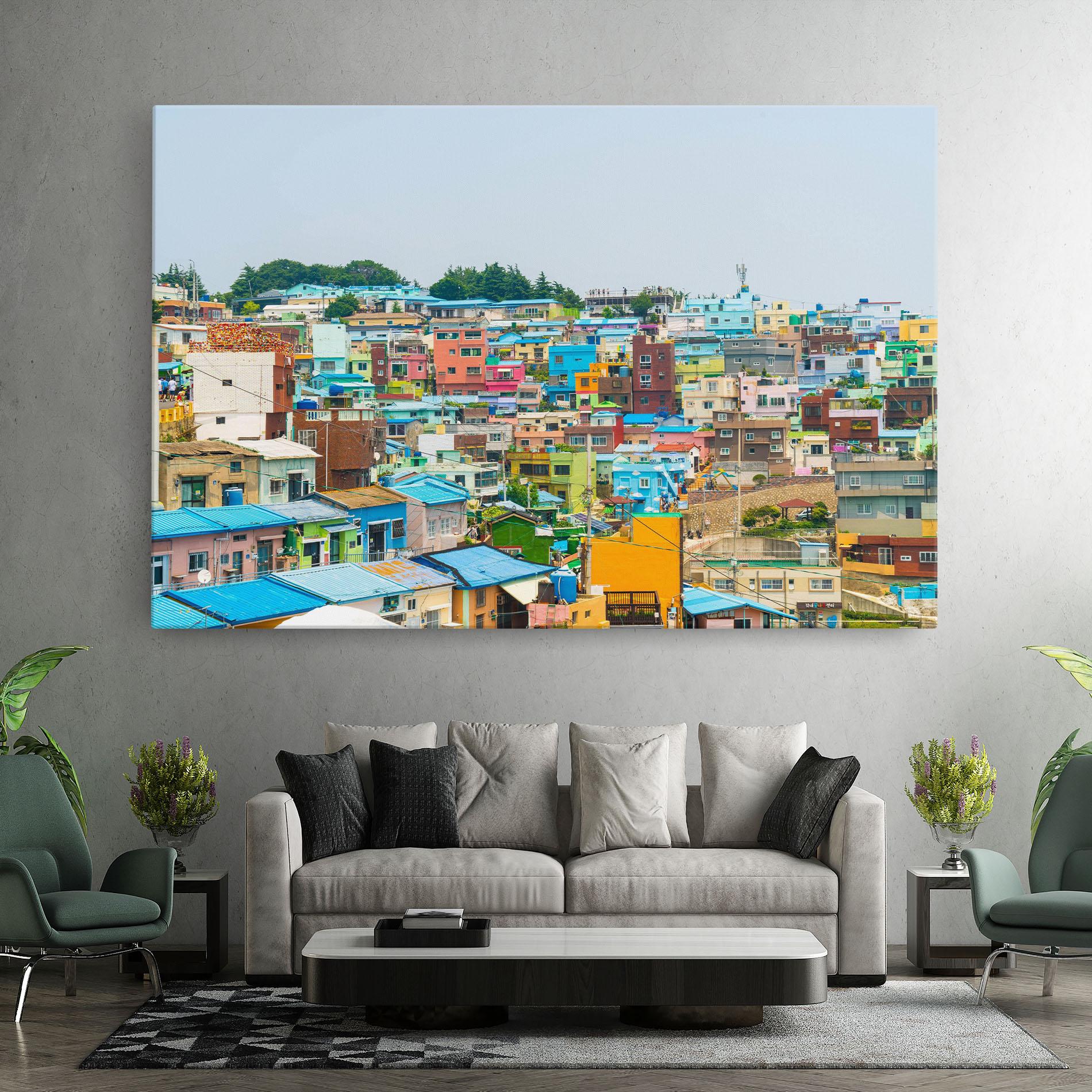 Leinwandbild Gamcheon Culture mockup 7