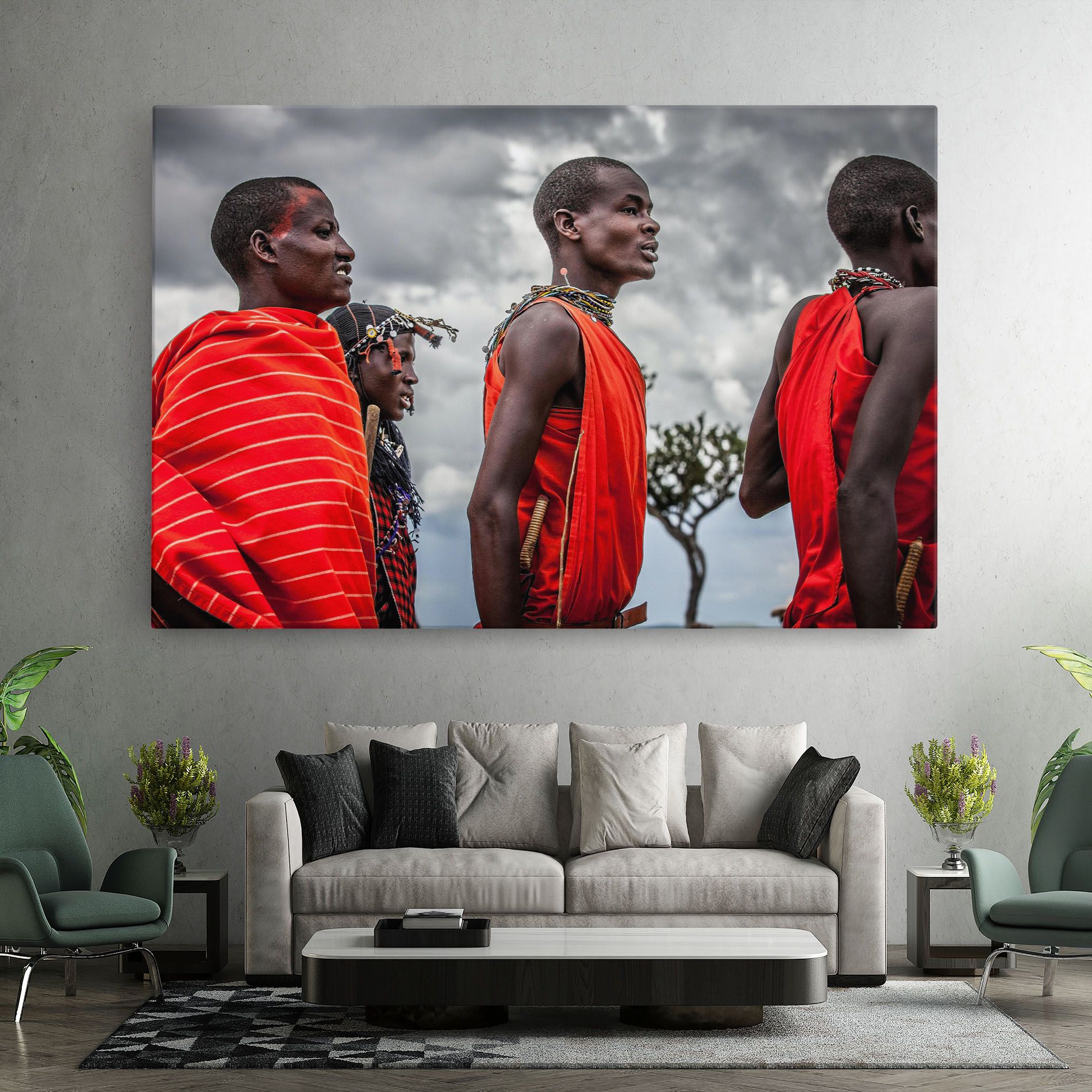 Red African Clothes mockup 7