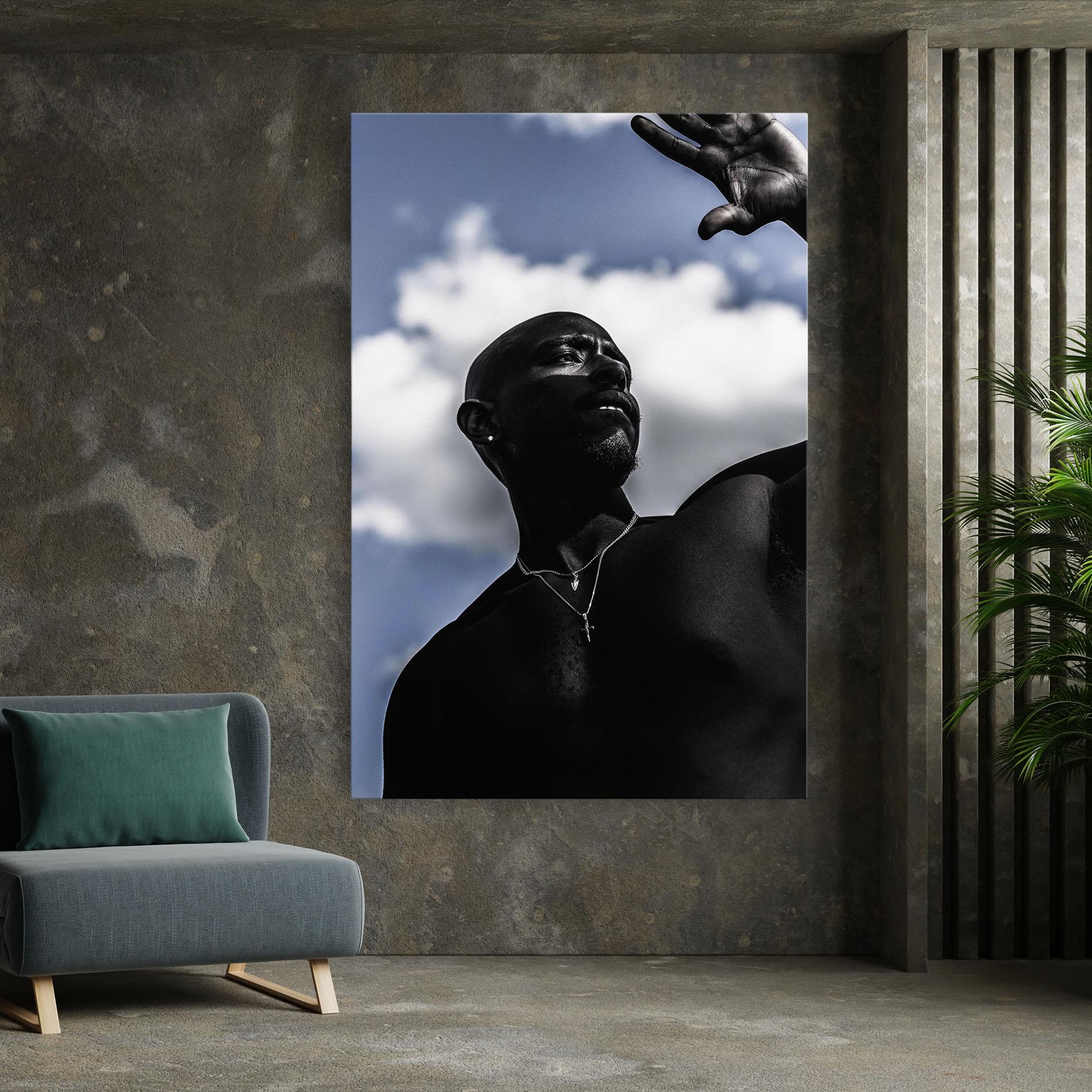 Leinwandbild African Blue Sky mockup 7