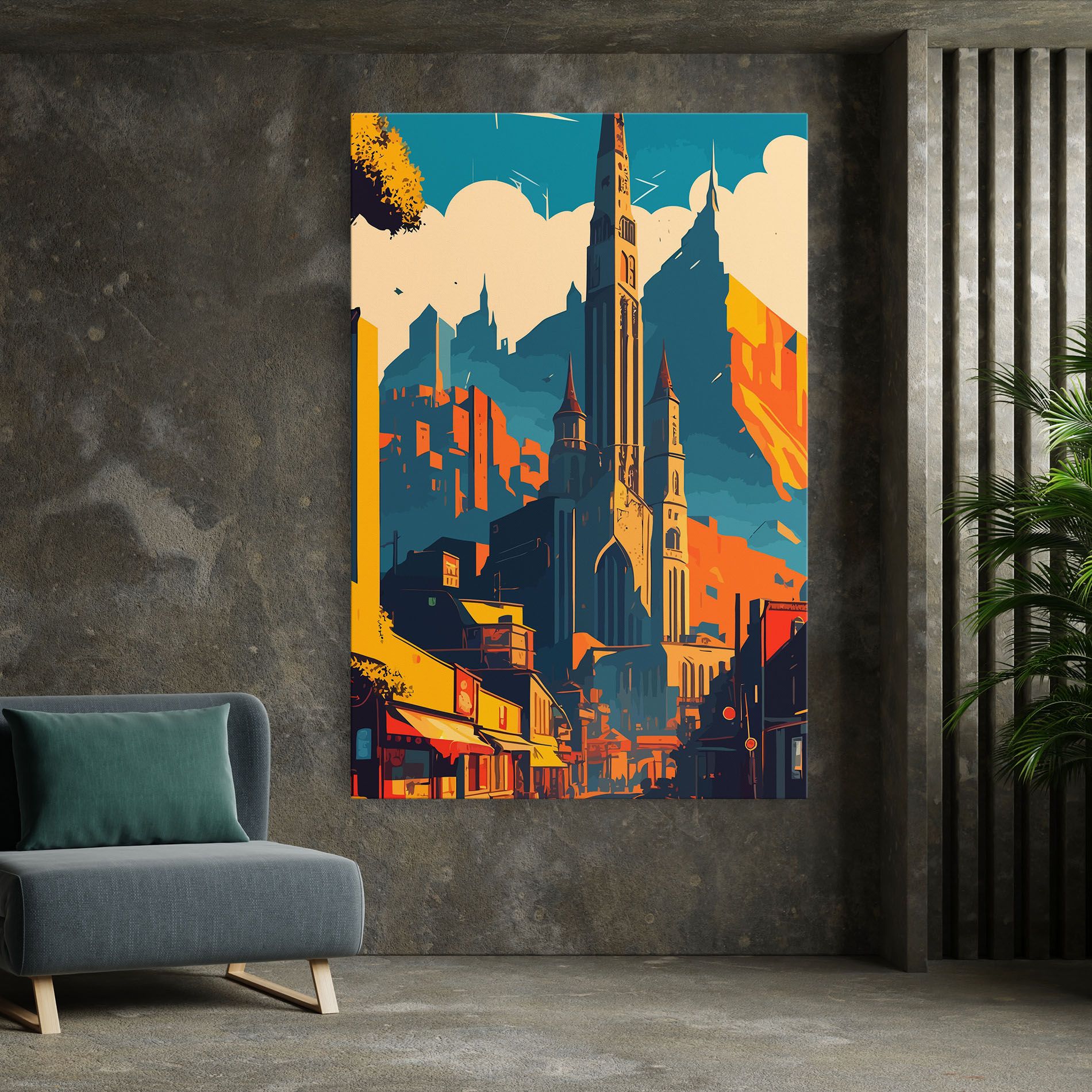 African Tower mockup 7