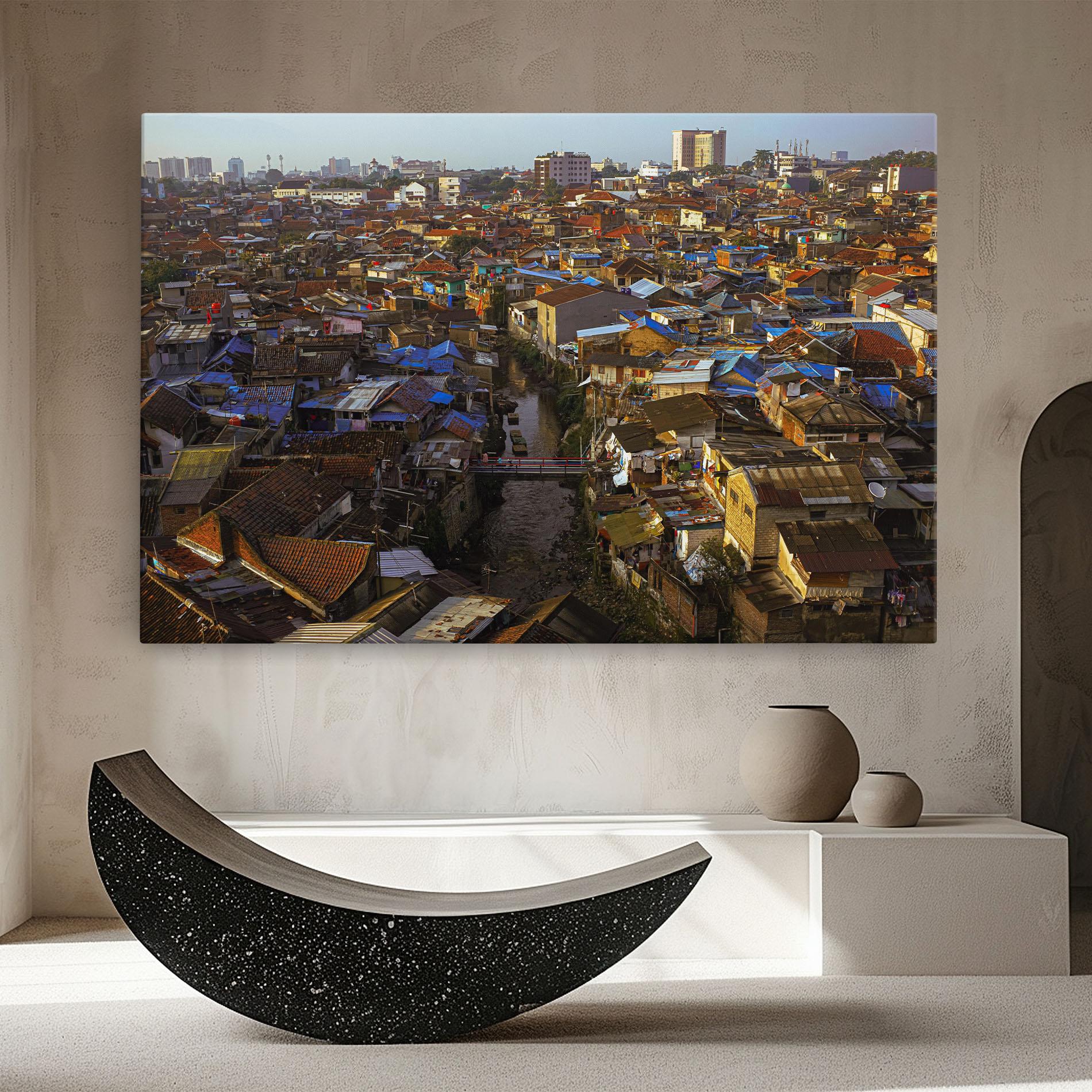 Leinwandbild Bandung Golden Hour mockup 8