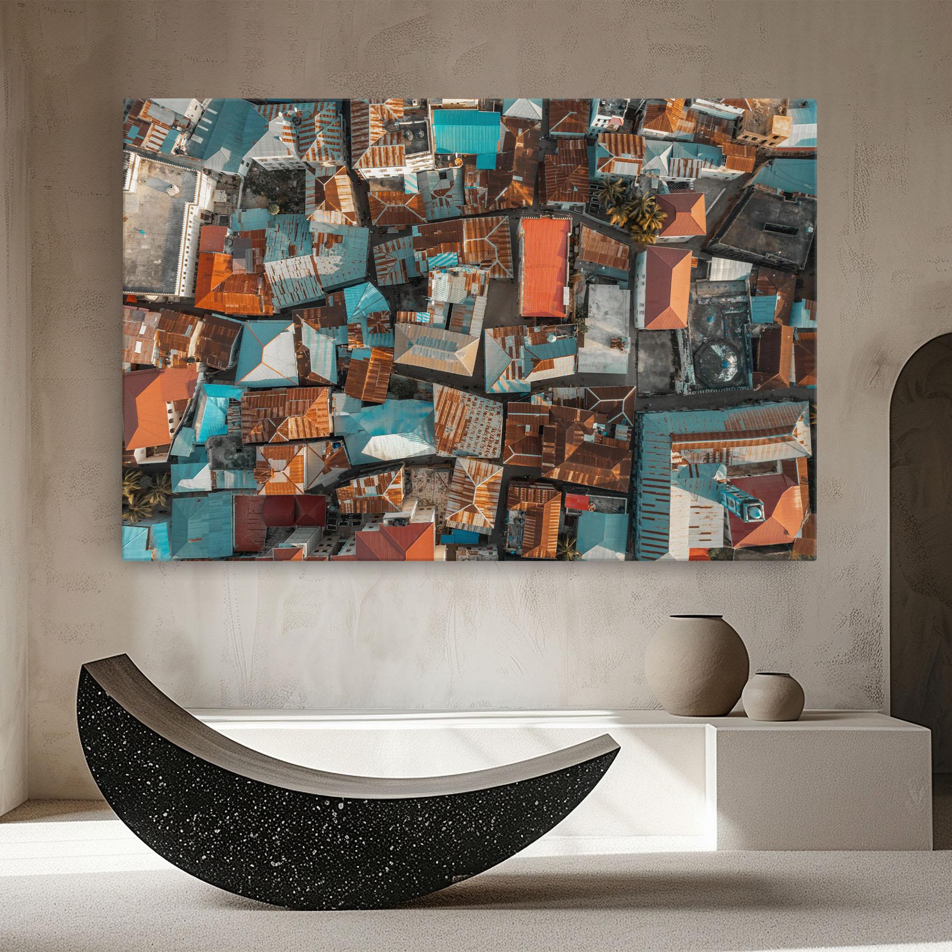 Leinwandbild Island Tanzania mockup 8