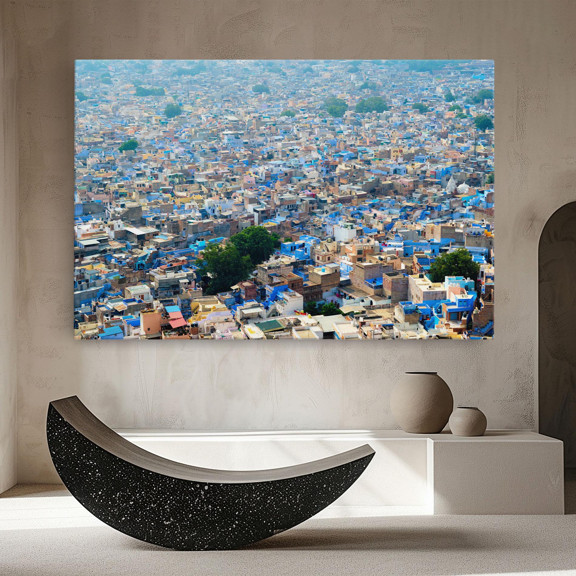 Leinwandbild Rajasthan India Buildings mockup 8