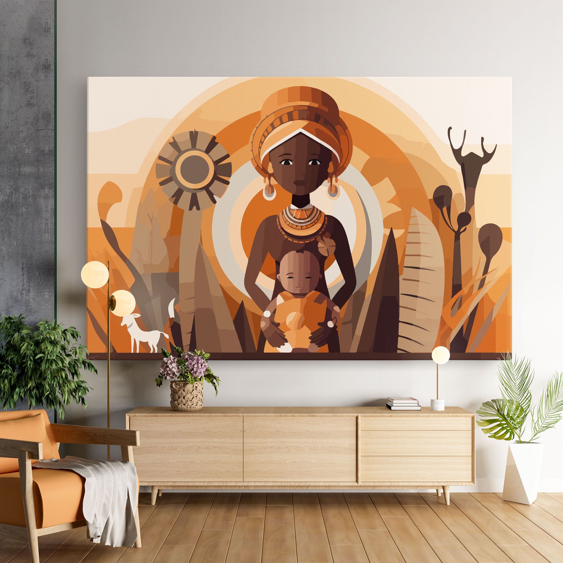 African Baby mockup 9
