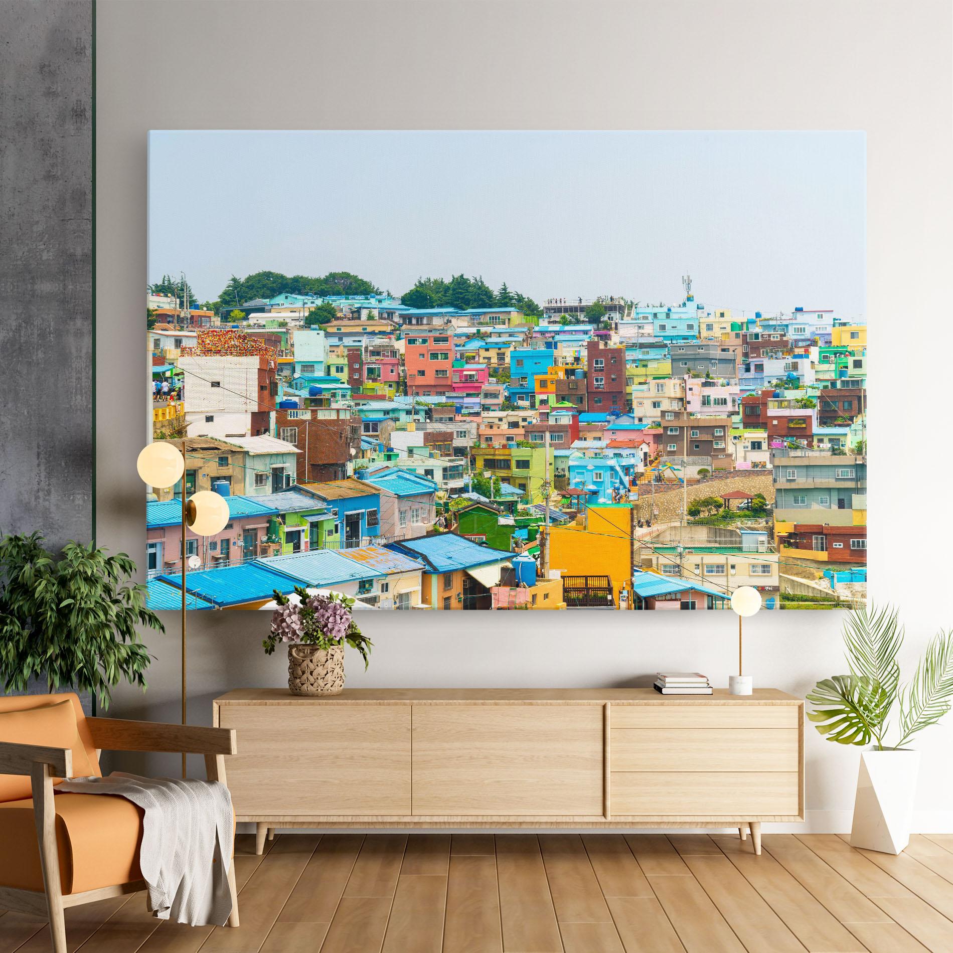 Leinwandbild Gamcheon Culture mockup 9