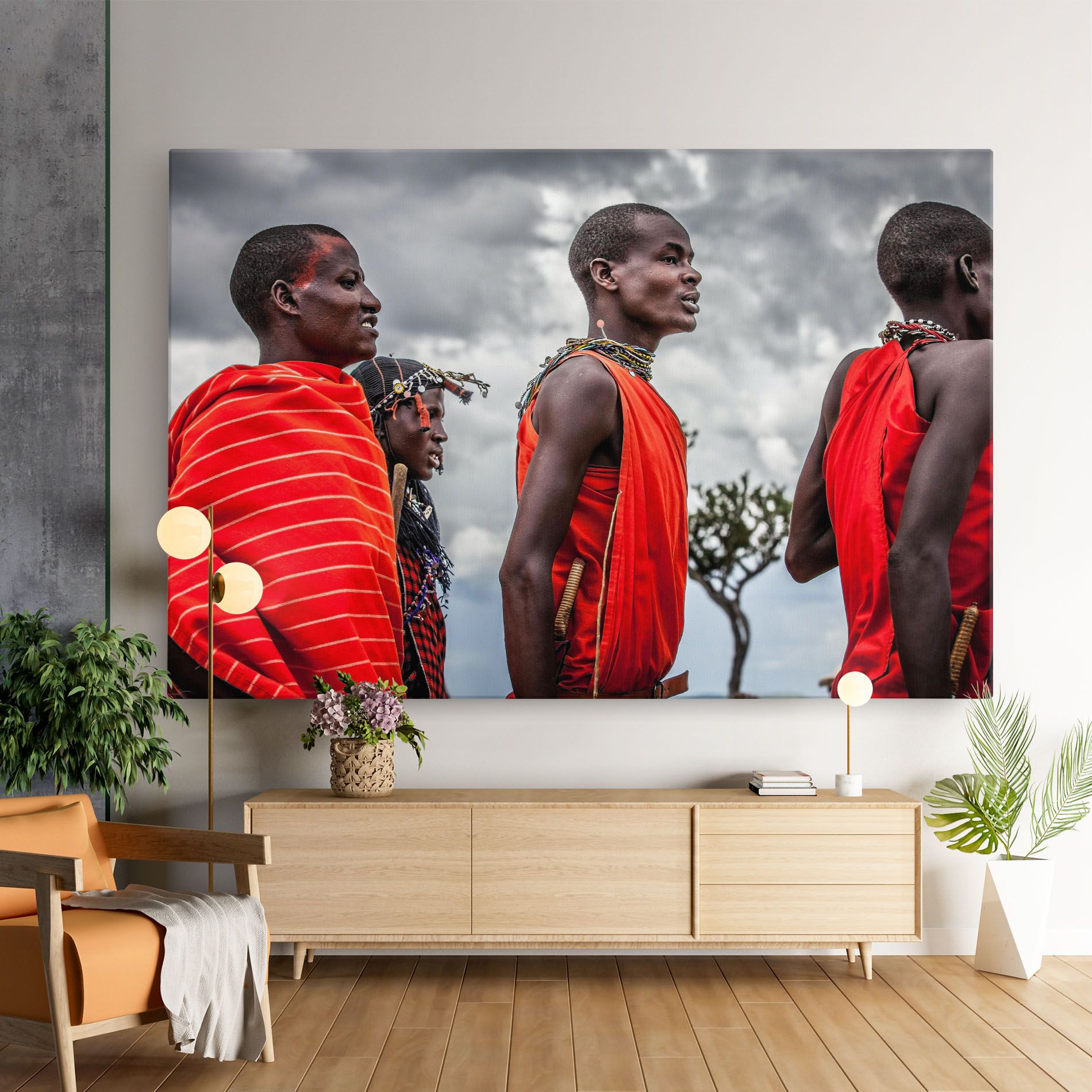 Red African Clothes mockup 9