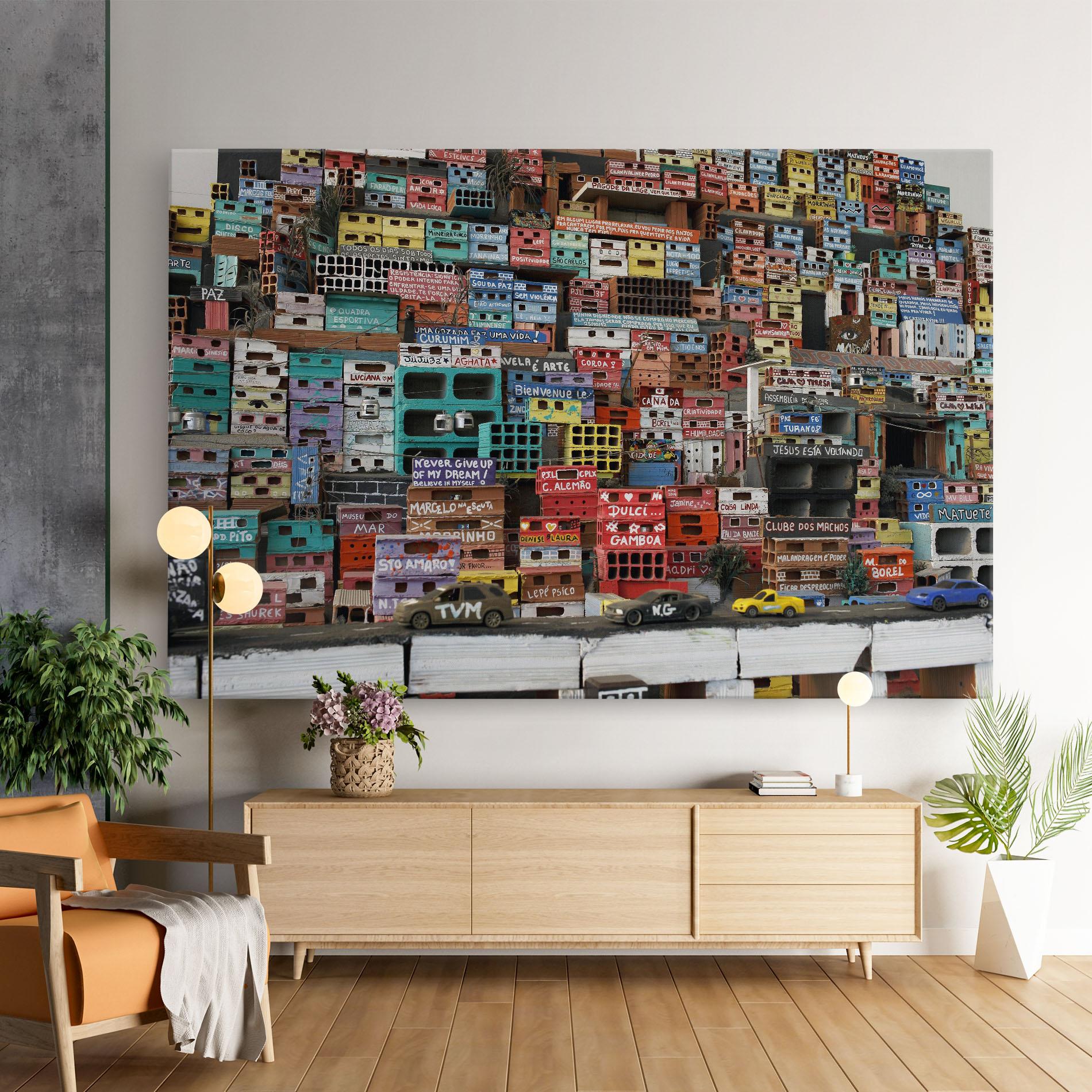 Leinwandbild Rio De Janeiro Brazil mockup 9