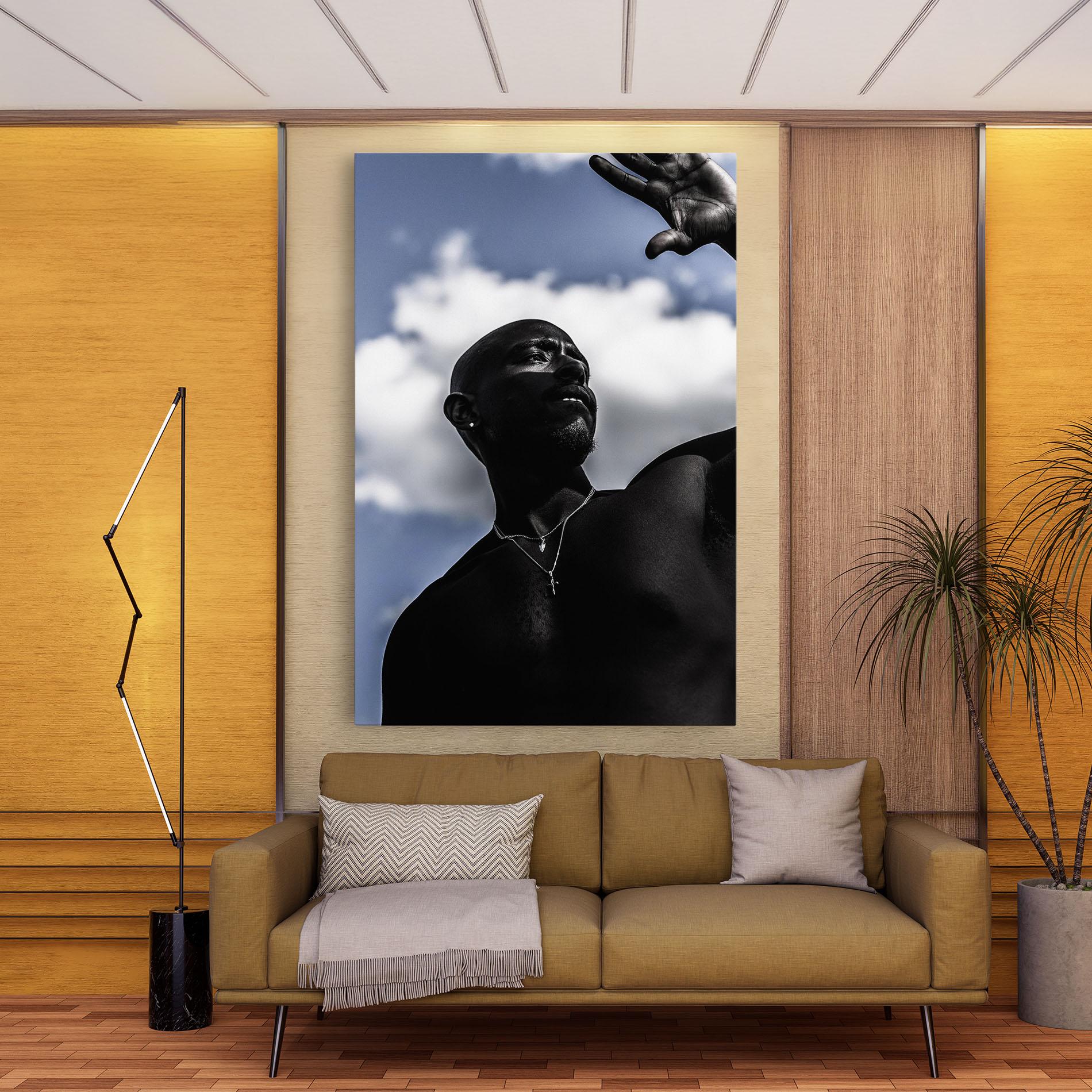 Leinwandbild African Blue Sky mockup 9