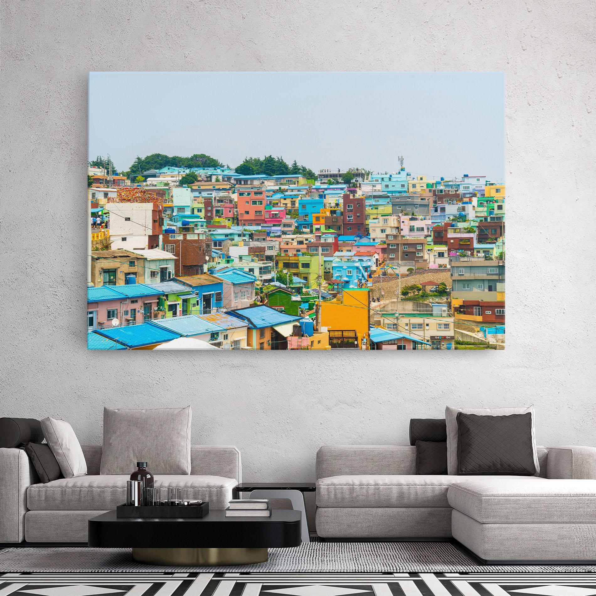 Leinwandbild Gamcheon Culture mockup 2