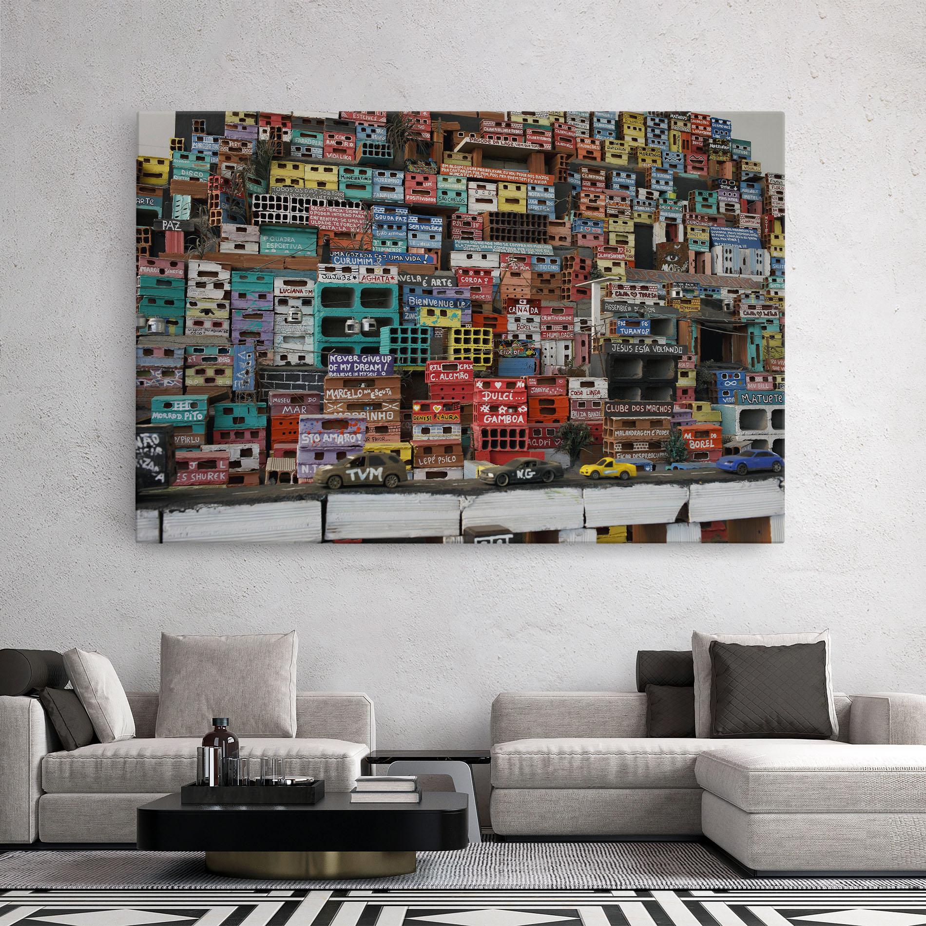 Leinwandbild Rio De Janeiro Brazil mockup 2