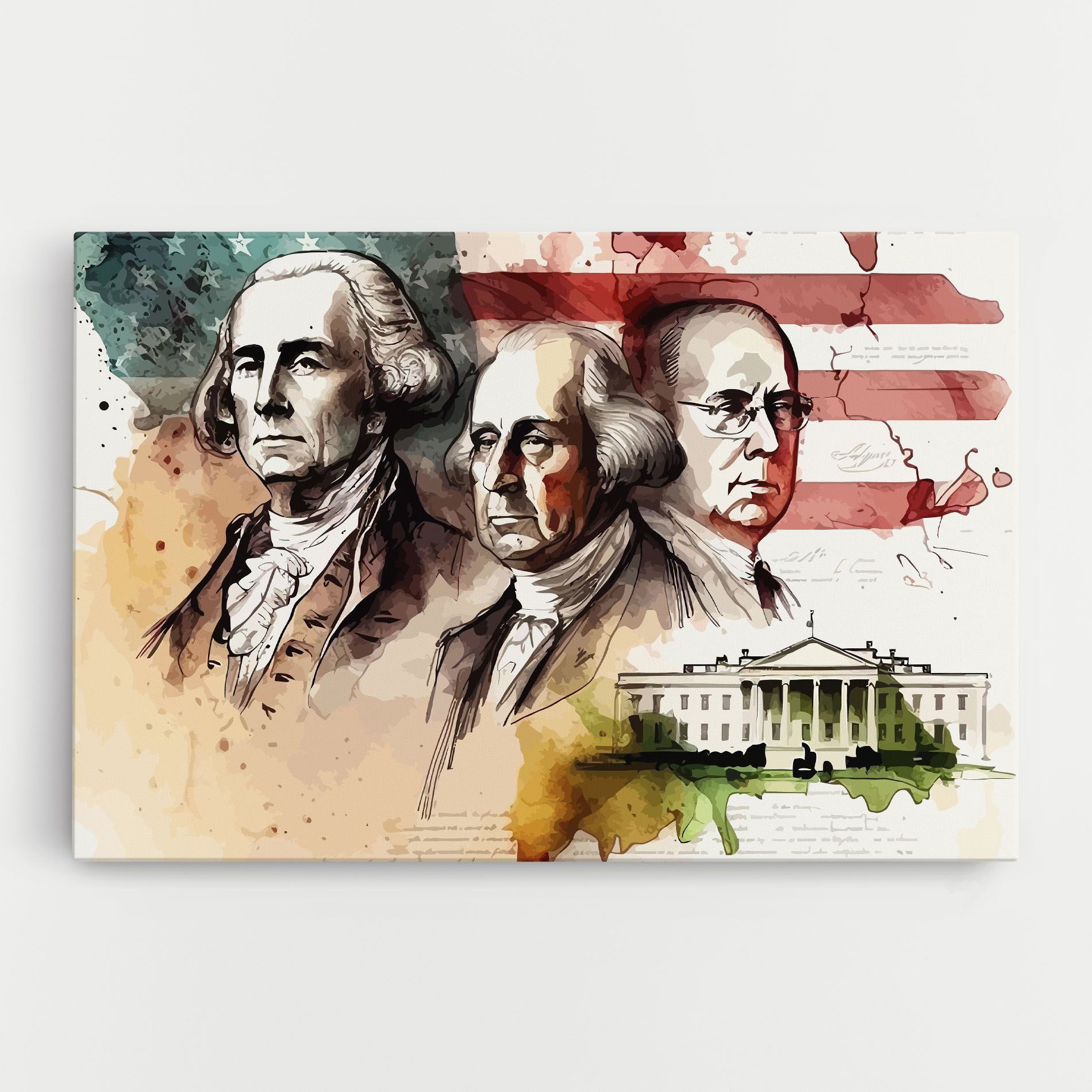 American Art Flag mockup 0