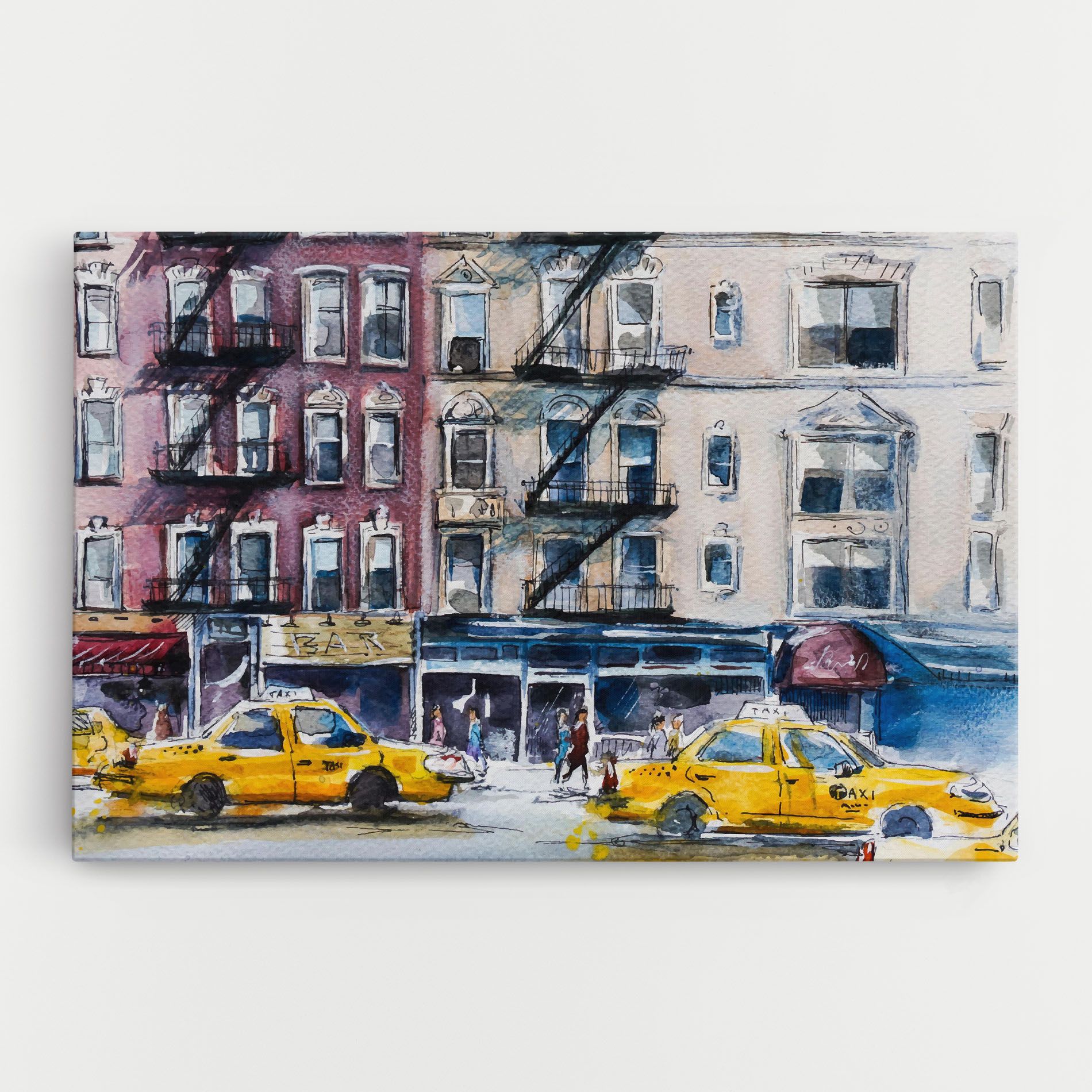 Newyork Taxi mockup 0