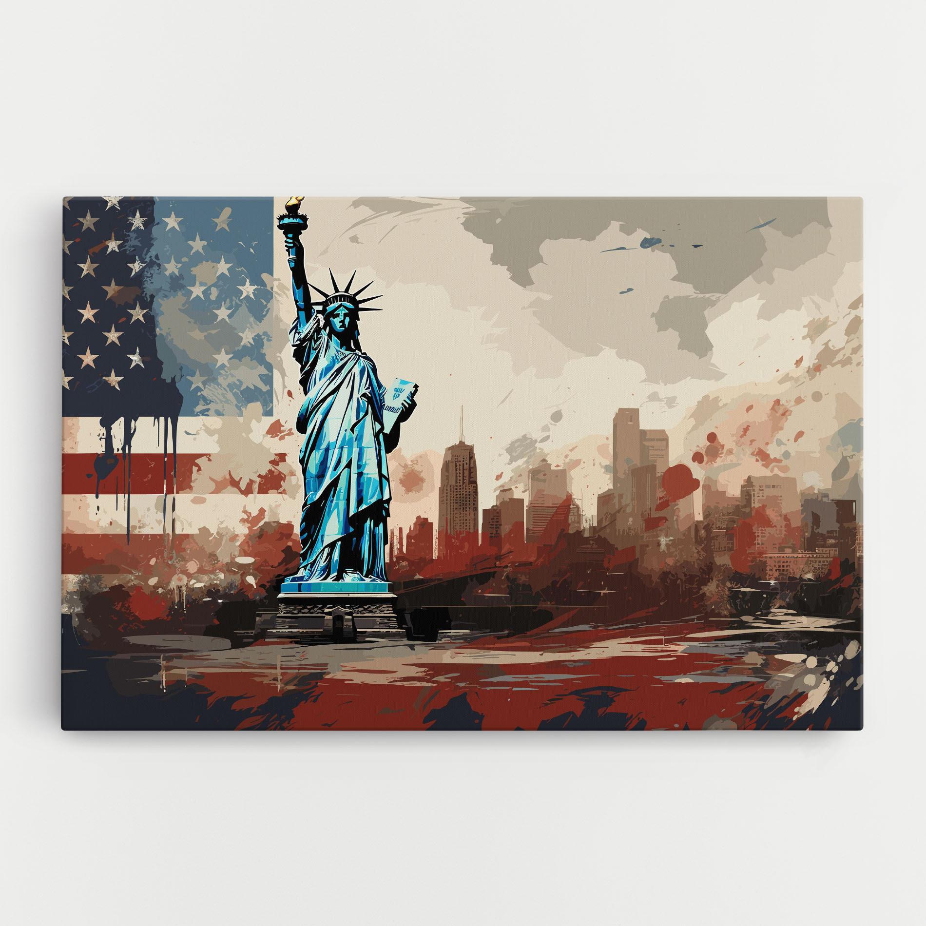 Leinwandbild Patriotism Cultural Art mockup 0