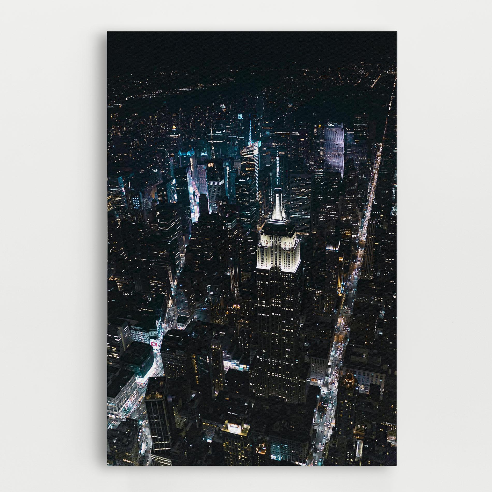 Leinwandbild Night Landscape mockup 0