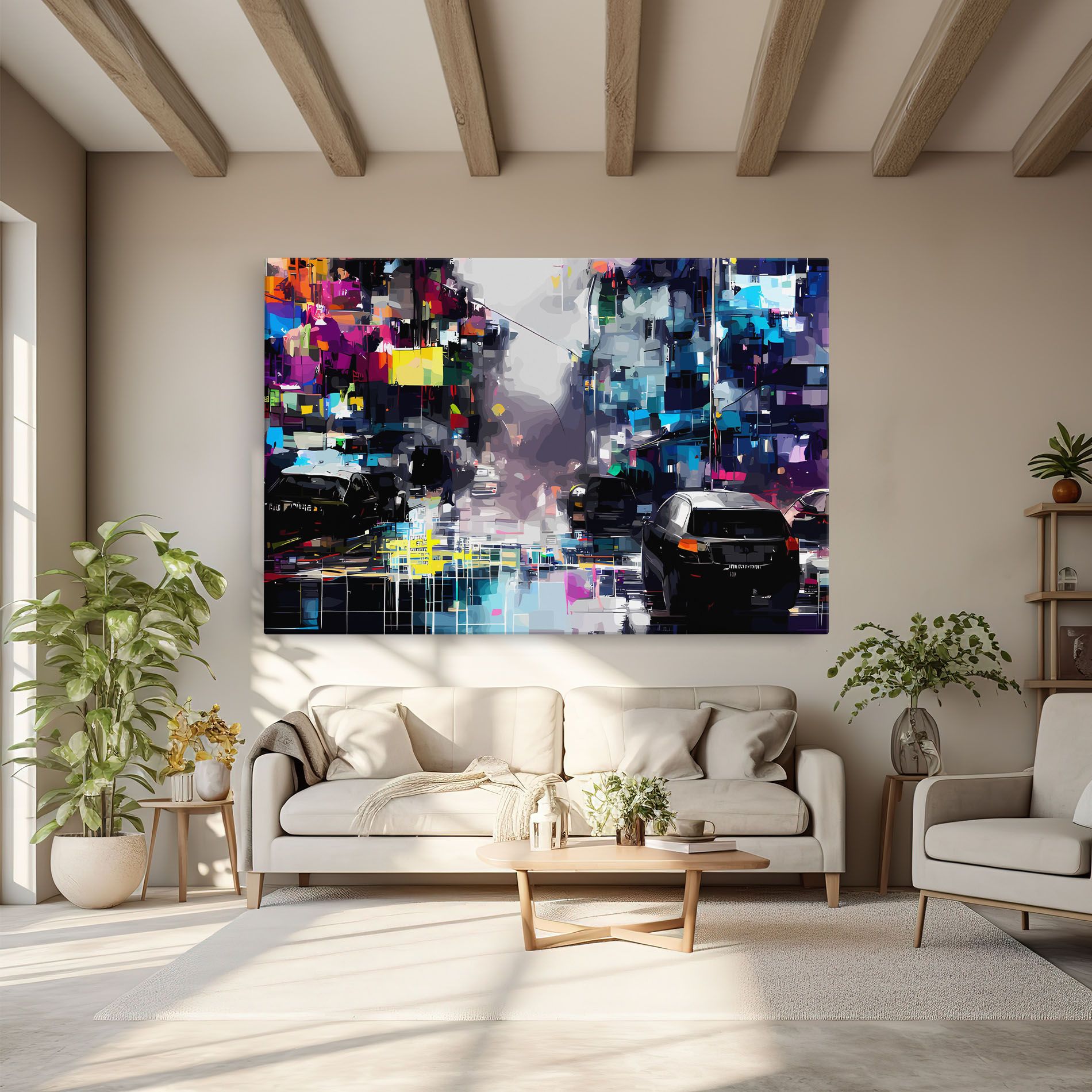 Grunge City Street mockup 6