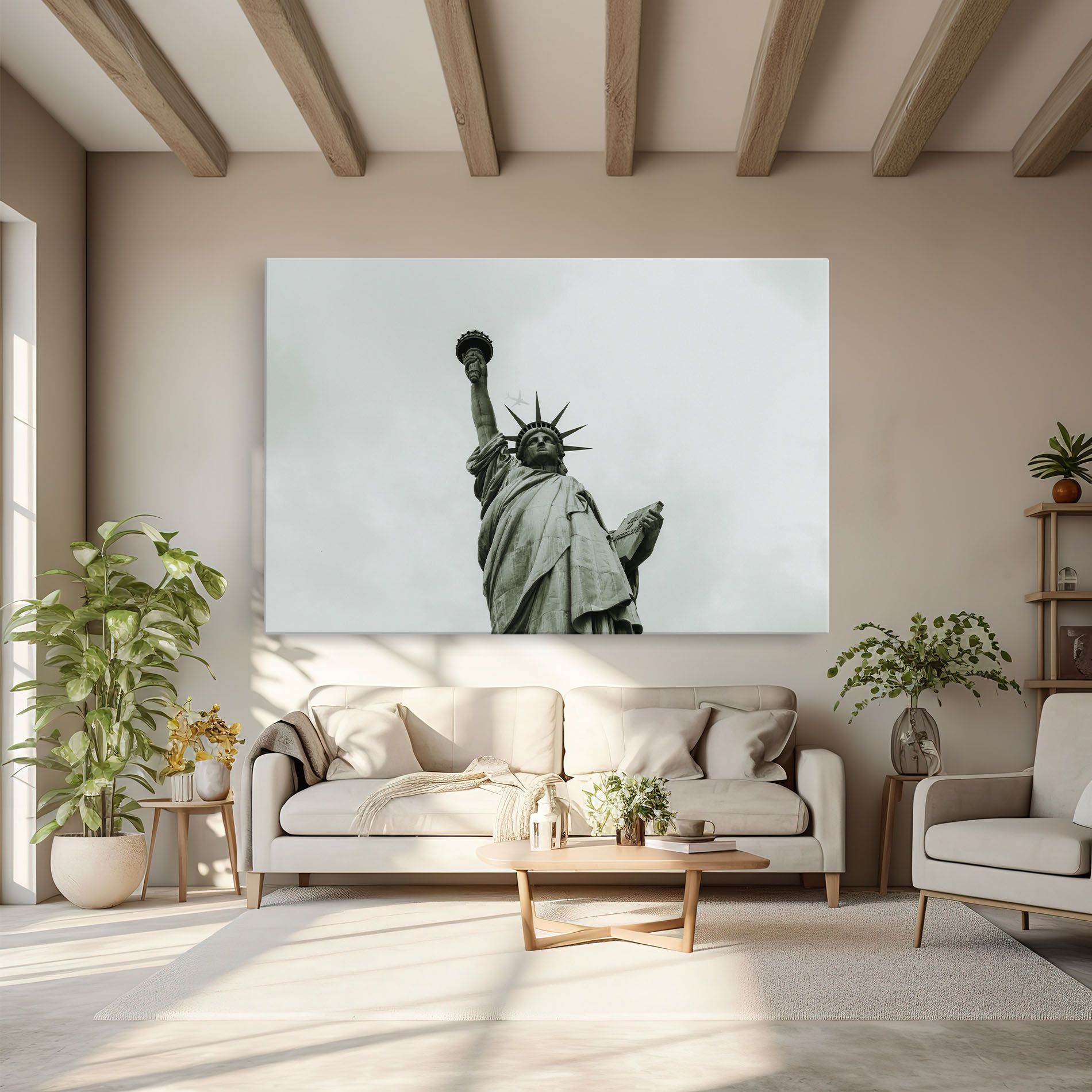 Liberty Statue Day mockup 6