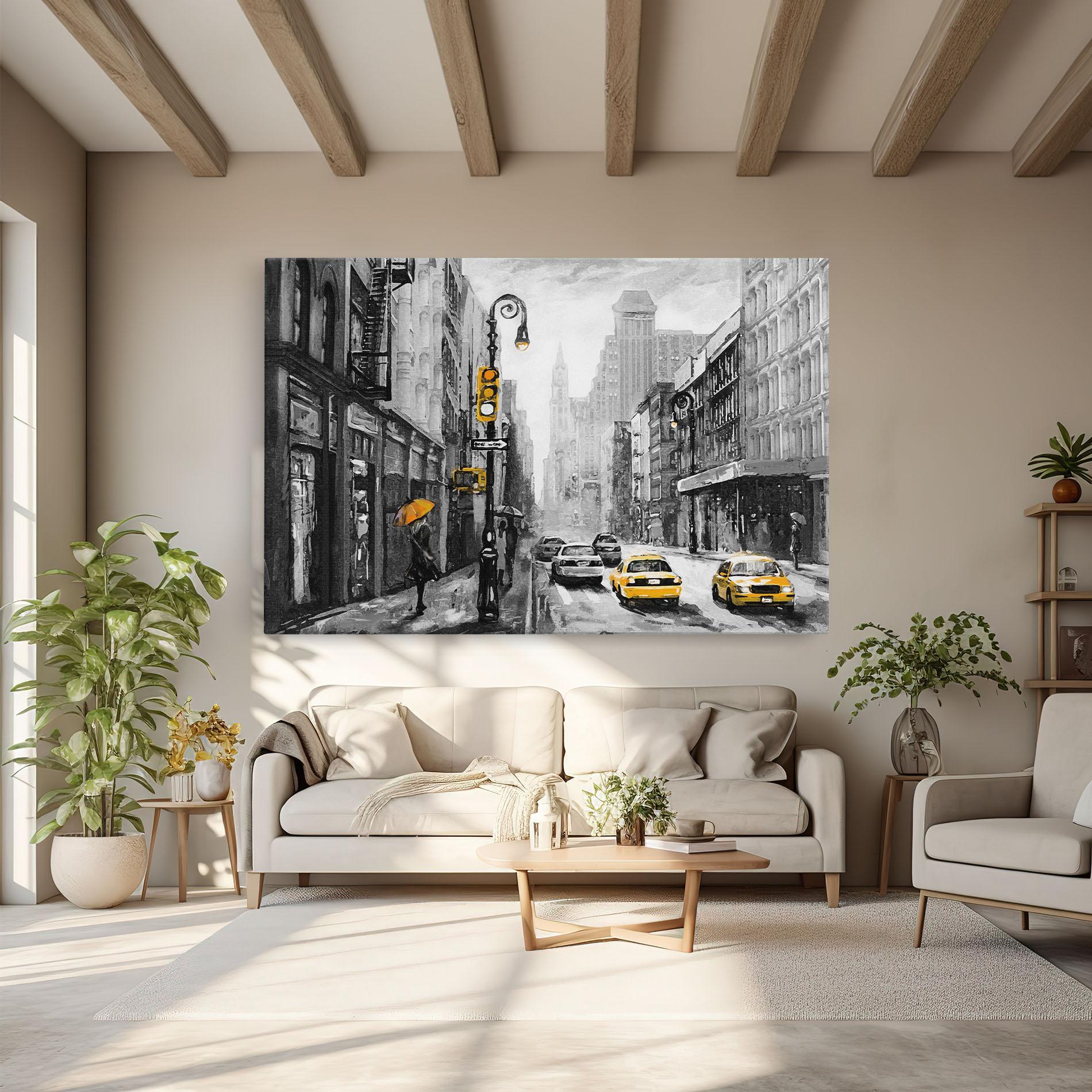 Leinwandbild New York Shades mockup 6