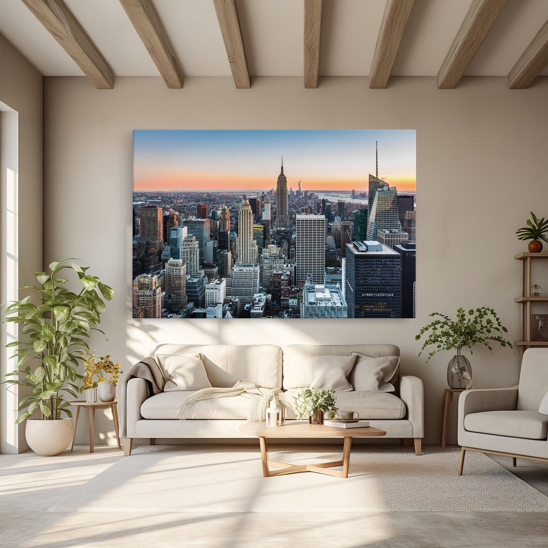 Leinwandbild New York Skyline mockup 6