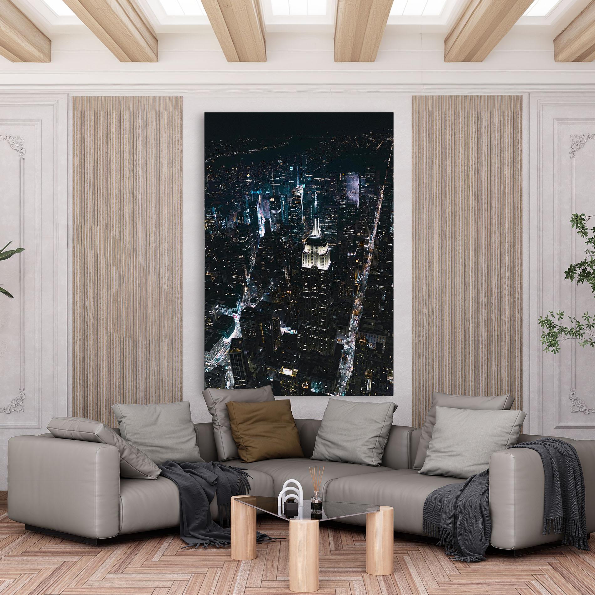 Leinwandbild Night Landscape mockup 6
