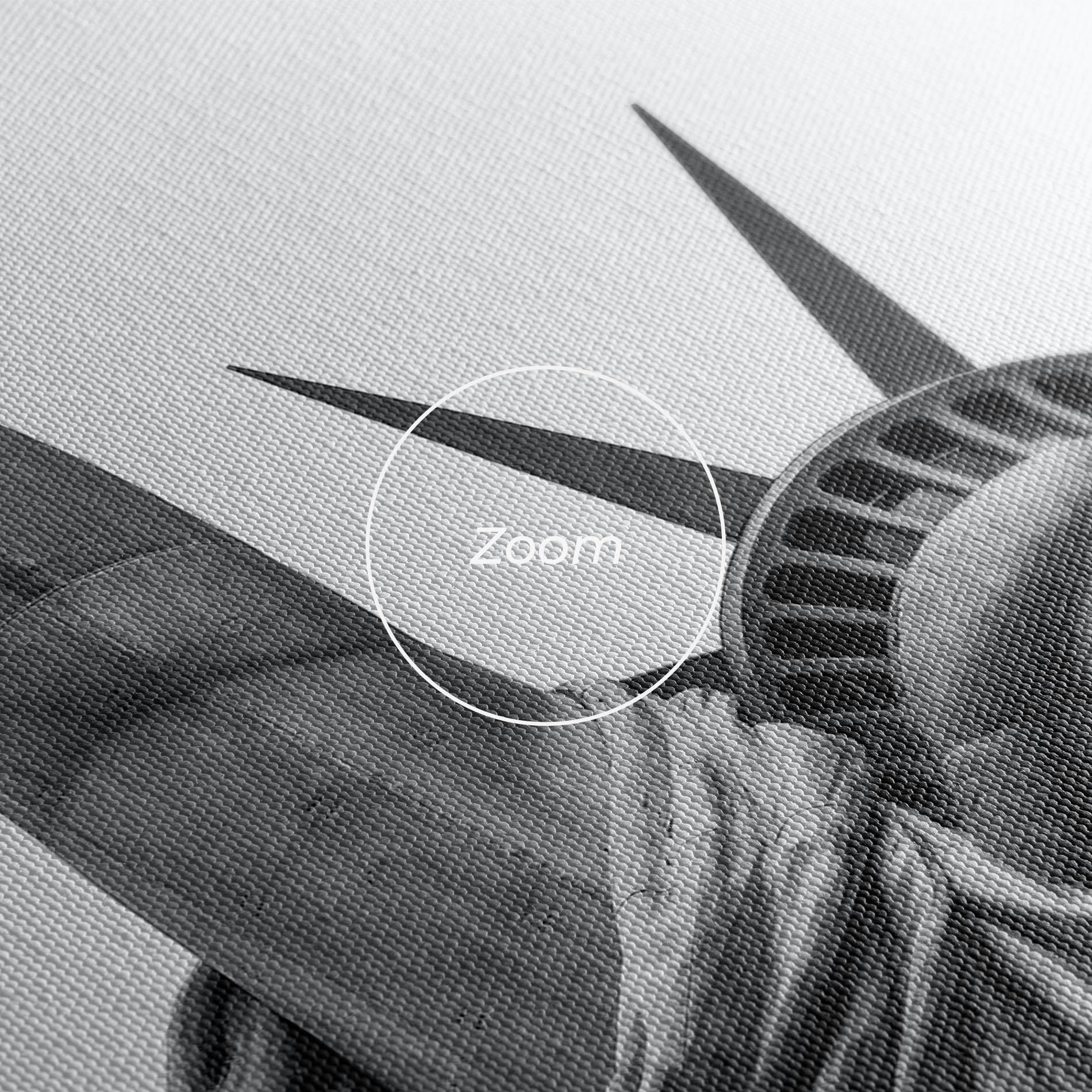 Leinwandbild Liberty Statue mockup 3