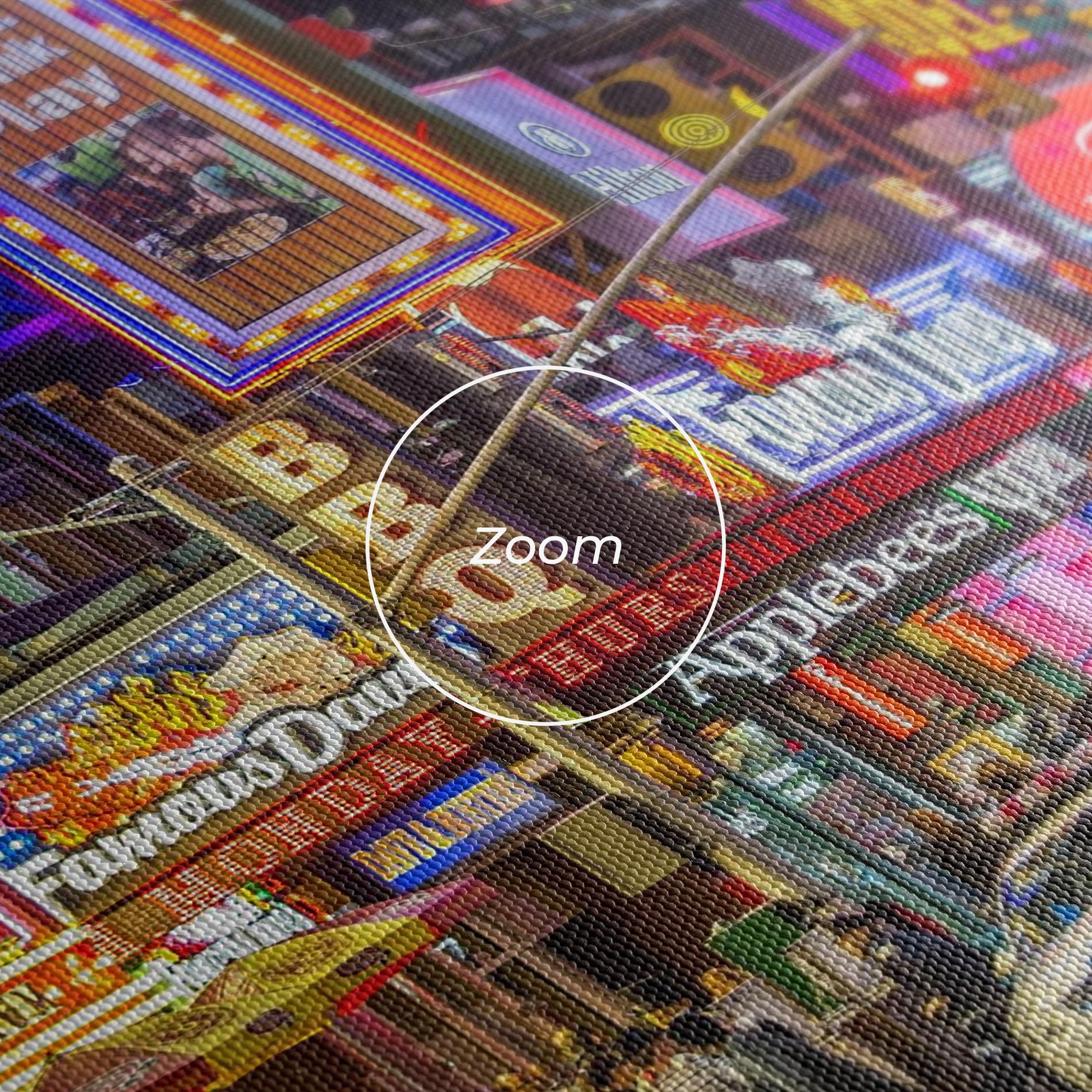 Leinwandbild New York Lights mockup 3